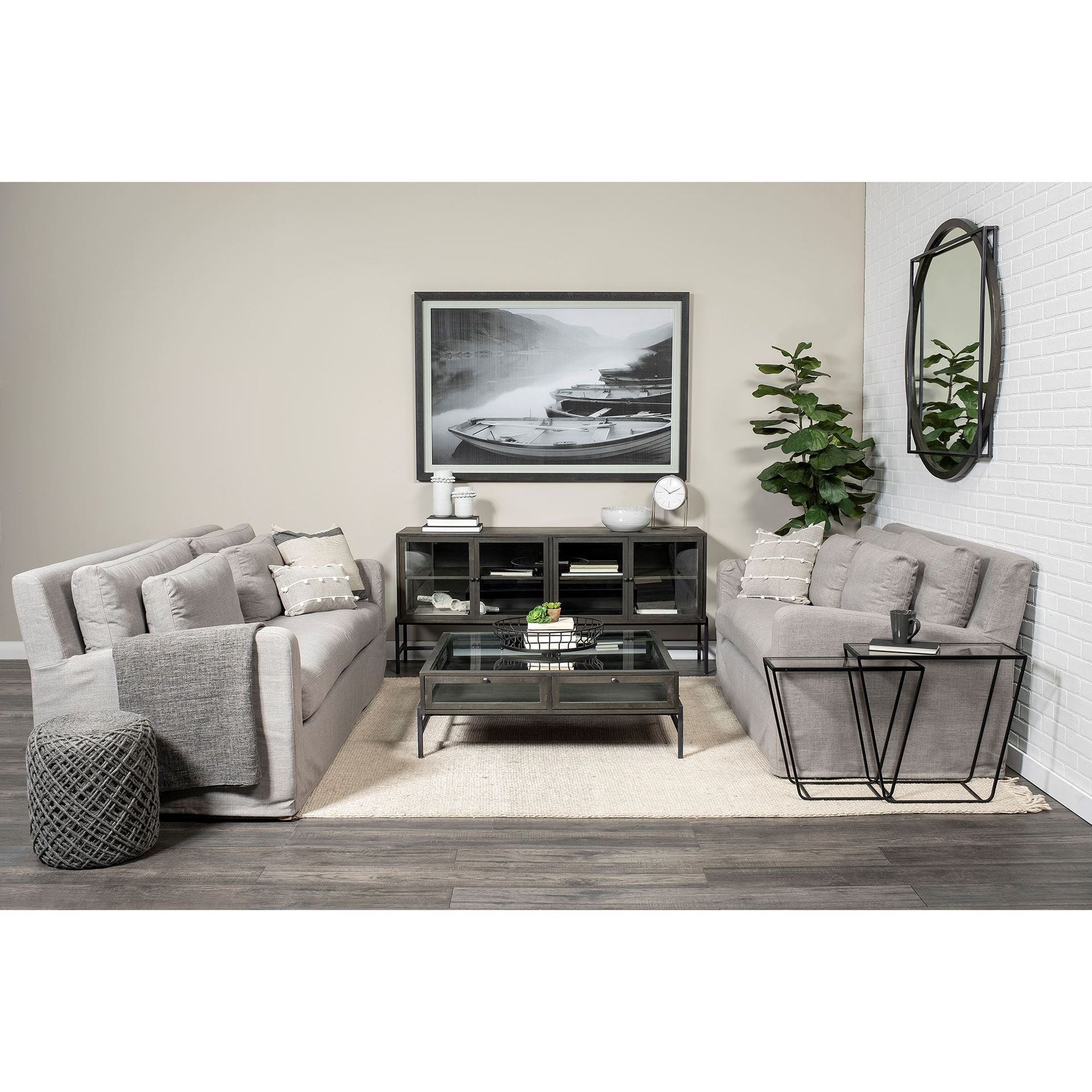 Mercana Arelius Square Coffee Table - Black