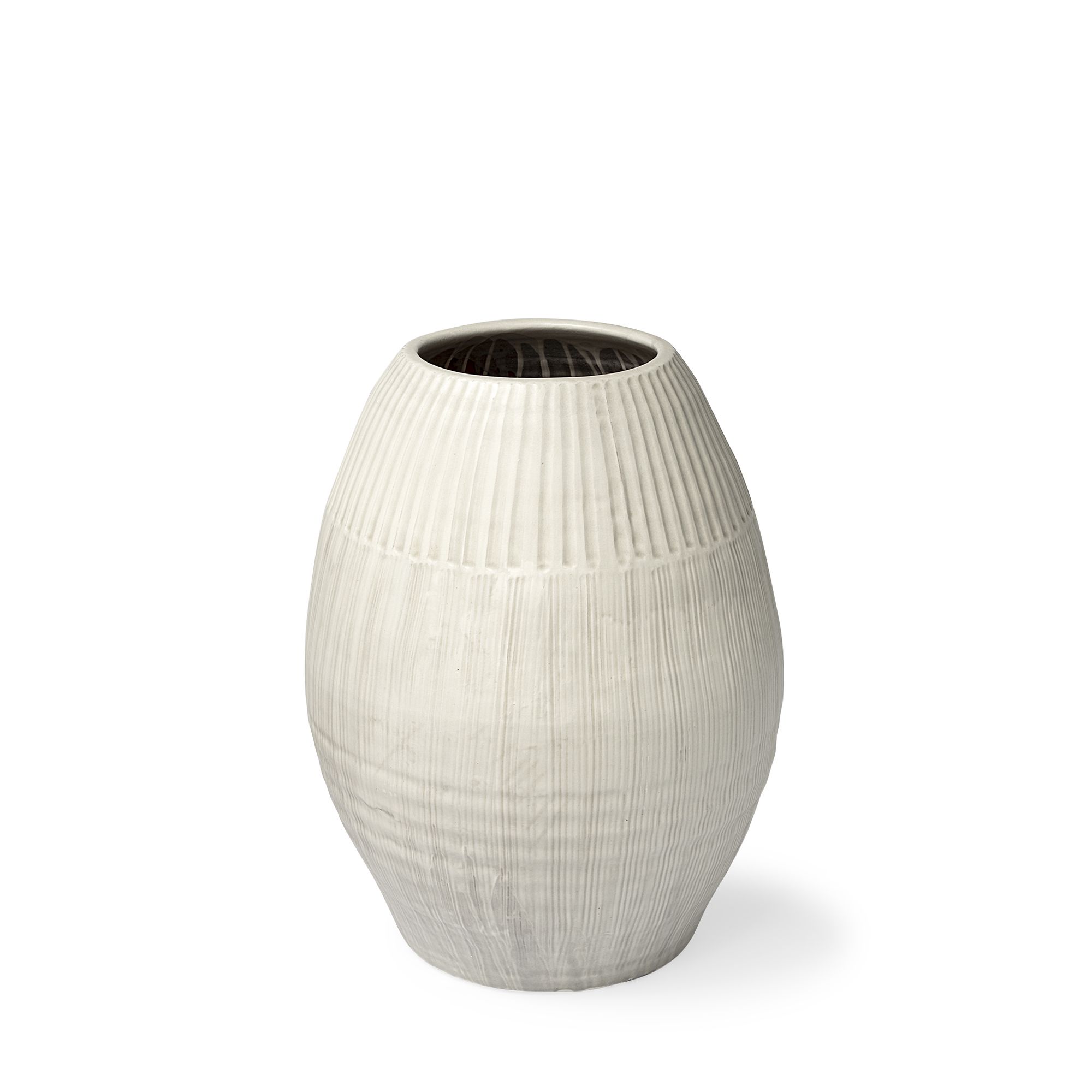 Mercana - Reyan Ceramic Striped Vase