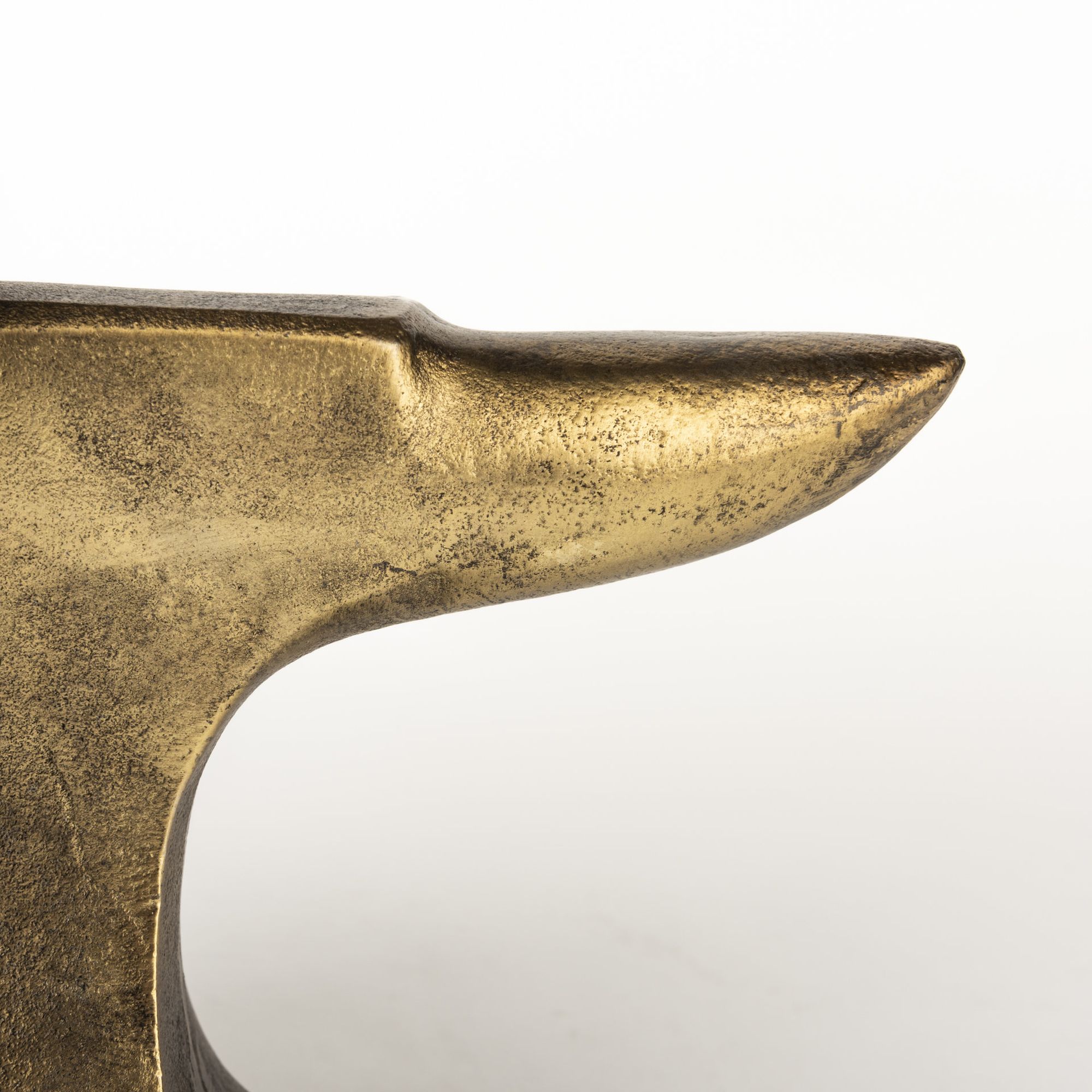 Mercana Anvilia Anvil Shaped Bookends (Set of 2) - Gold