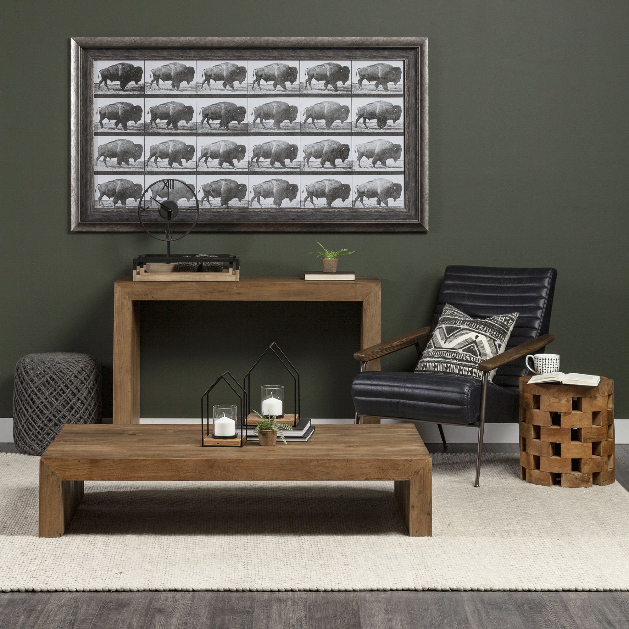 Mercana - Karson I Brown Wooden Console Table