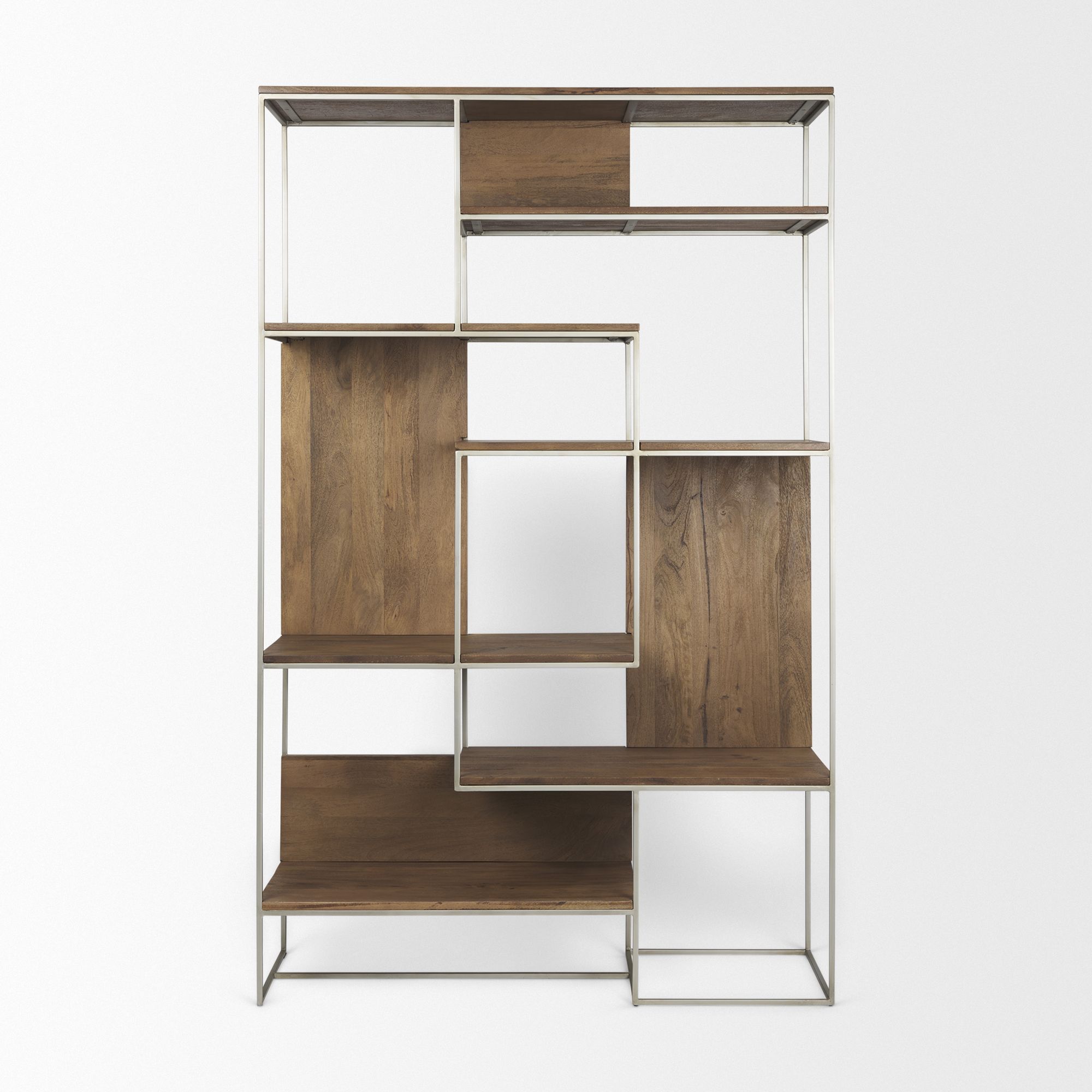 Mercana Morris III Shelving Unit - Brown