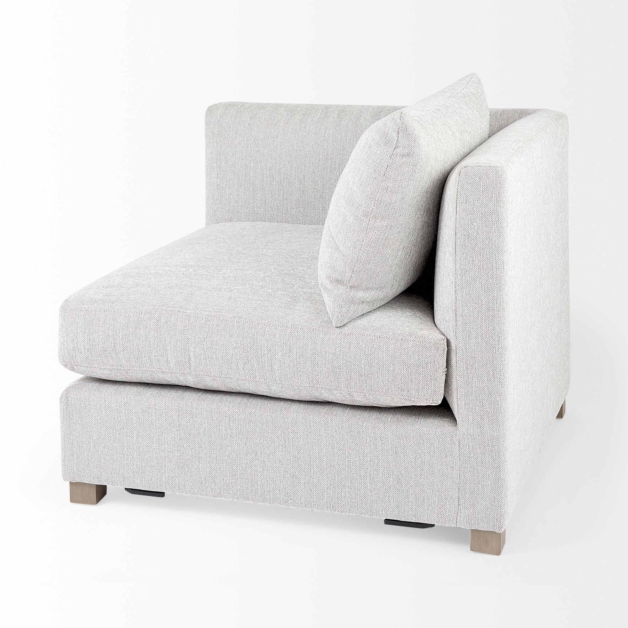 Mercana Valence Corner Sectional Elements - Light Gray