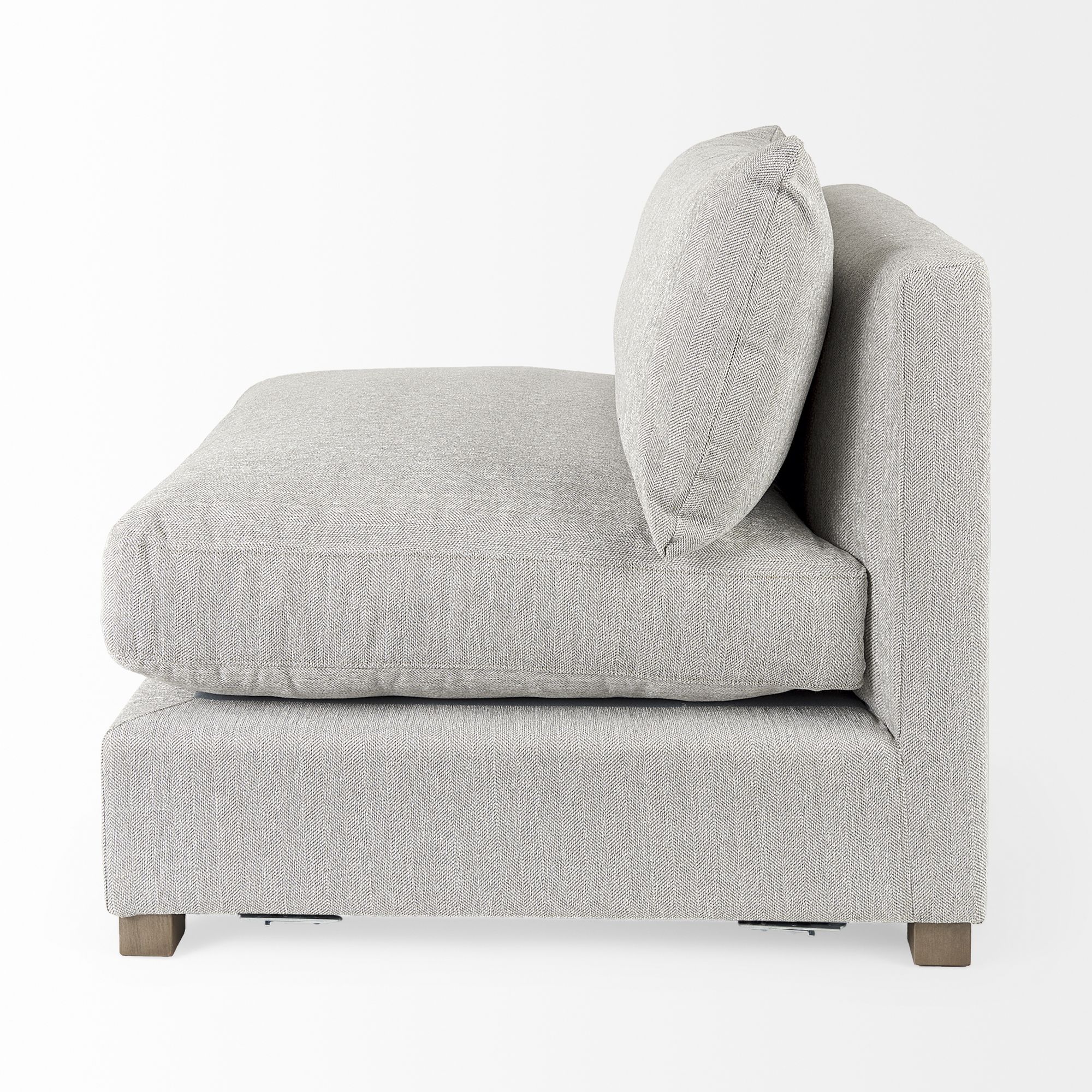 Mercana Valence Armless Sectional Elements - Light Gray