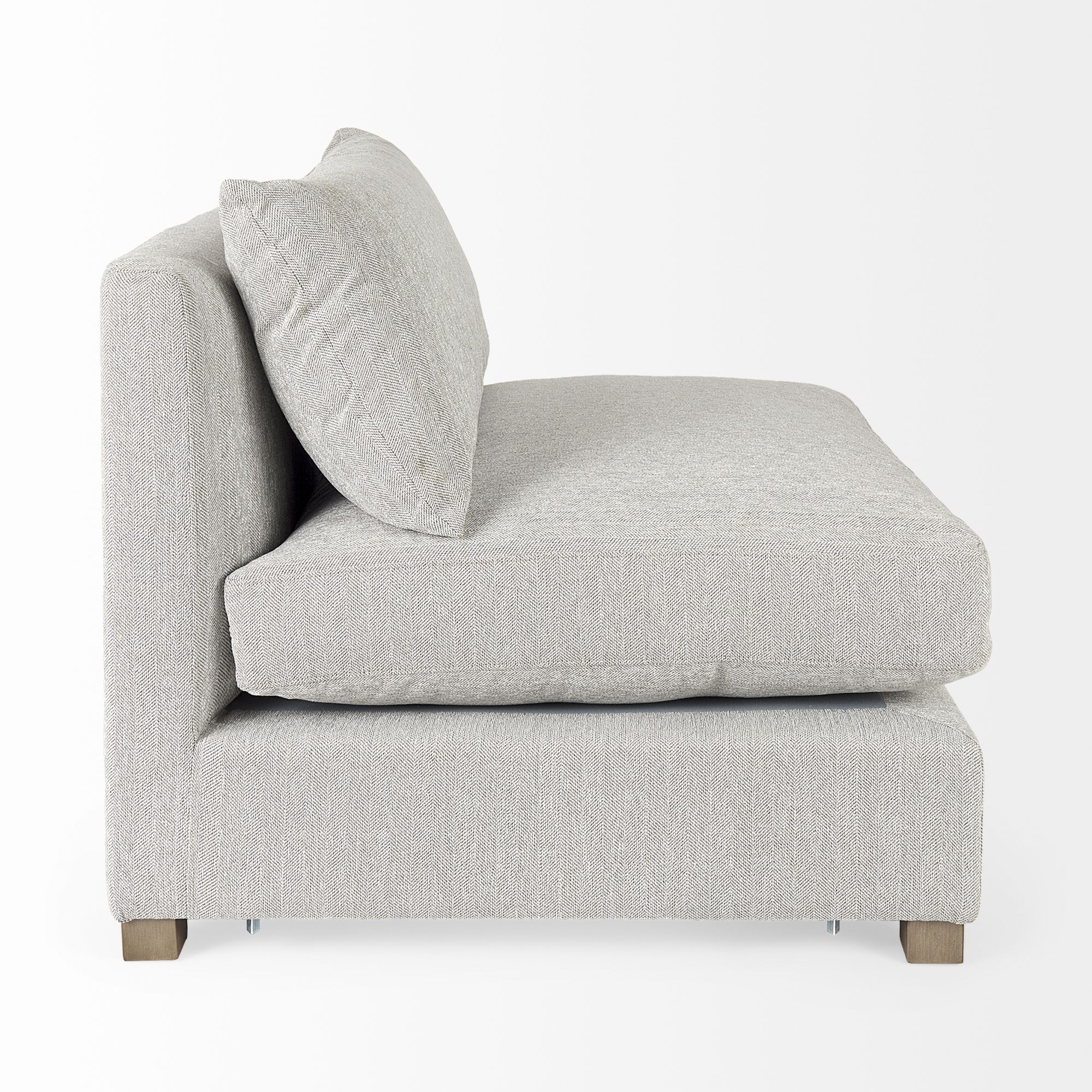 Mercana Valence Armless Sectional Elements - Light Gray