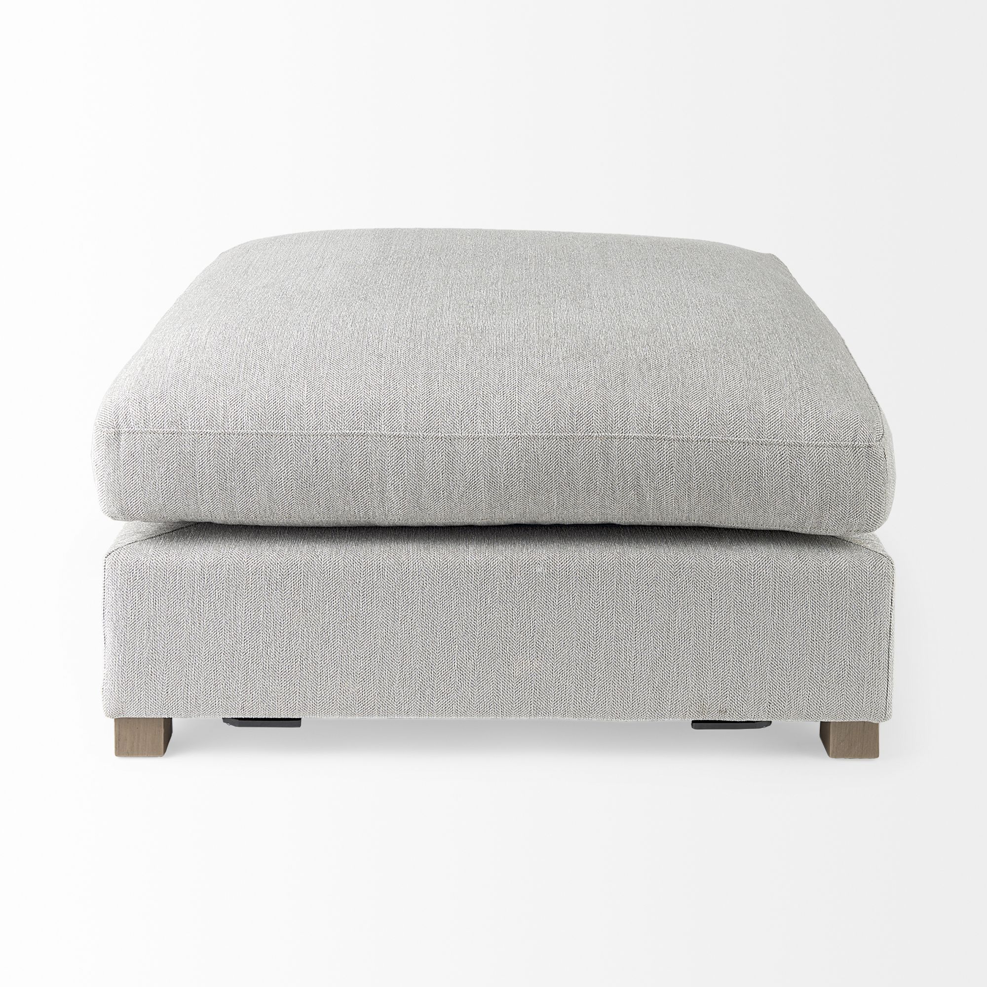 Mercana Valence Large Ottoman Sectional Elements - Light Gray