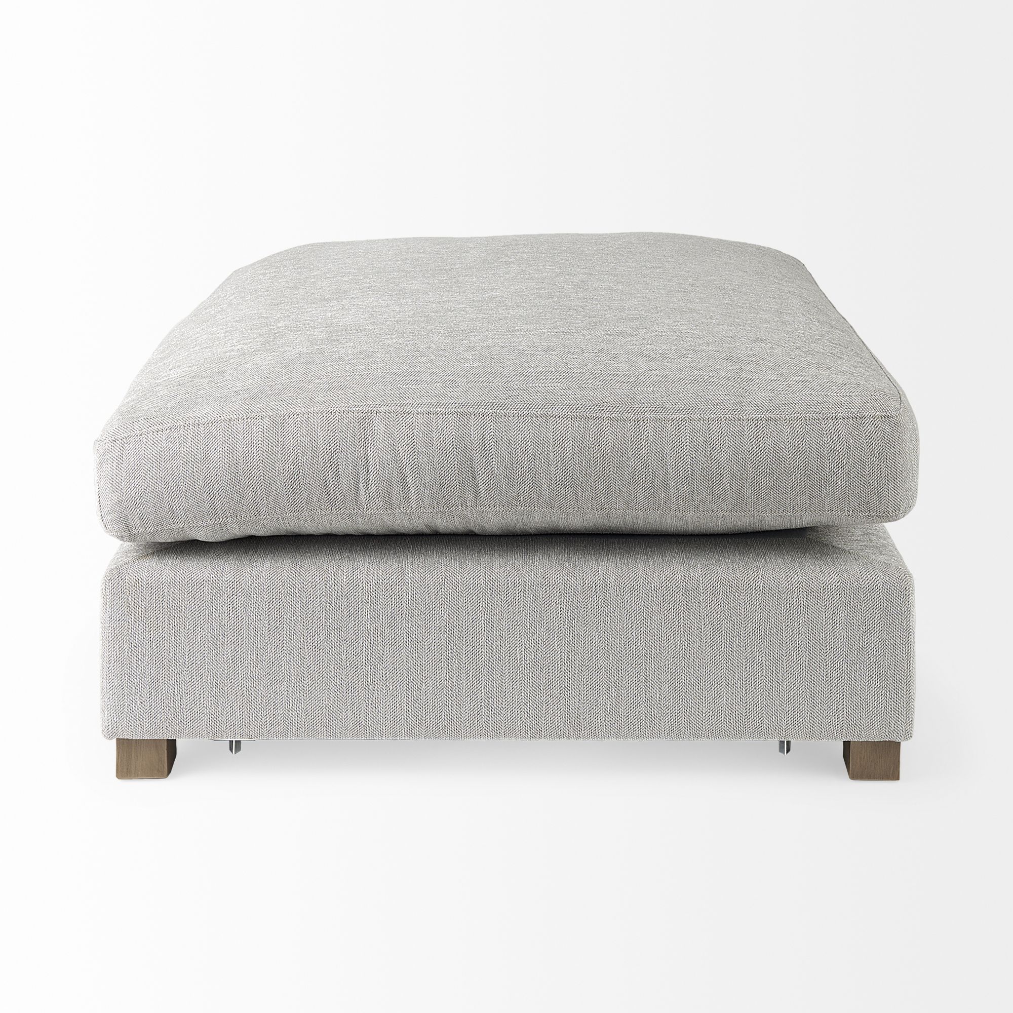 Mercana Valence Large Ottoman Sectional Elements - Light Gray