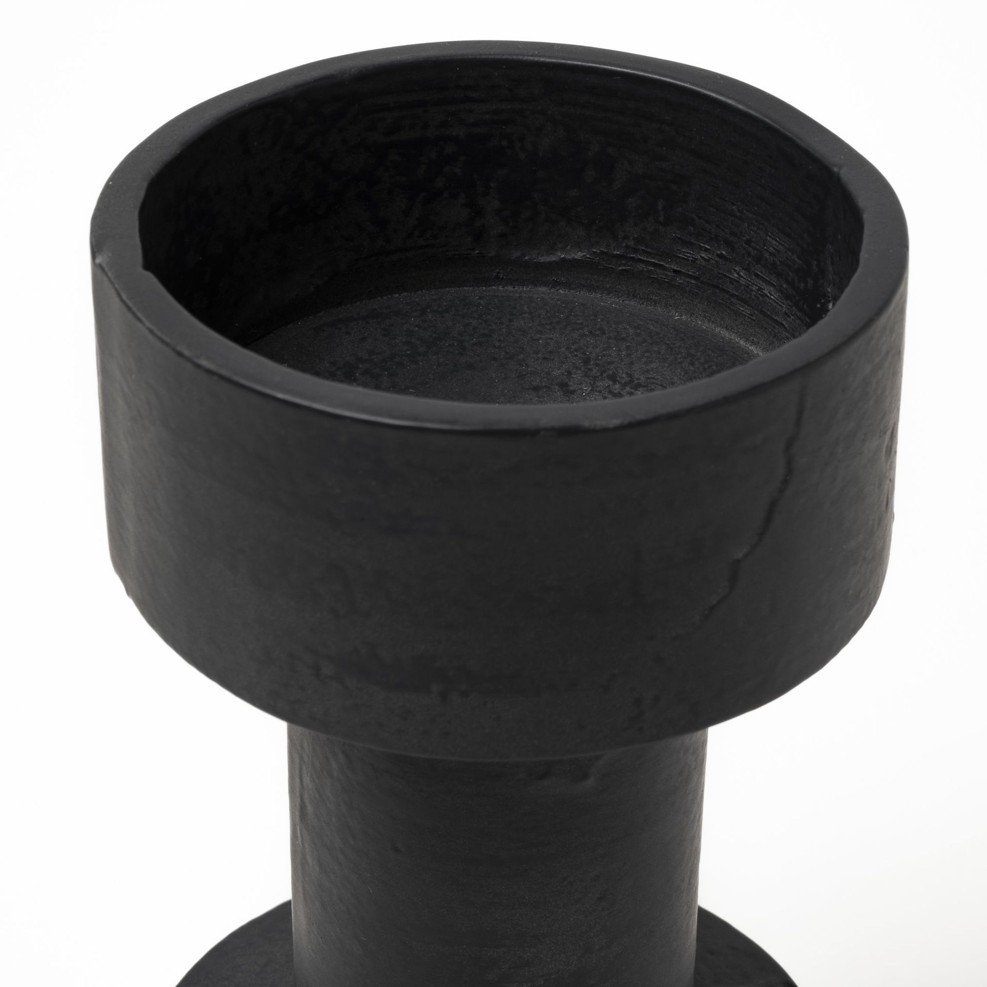 Mercana Bolton I Metal Table Candle Holders - Black