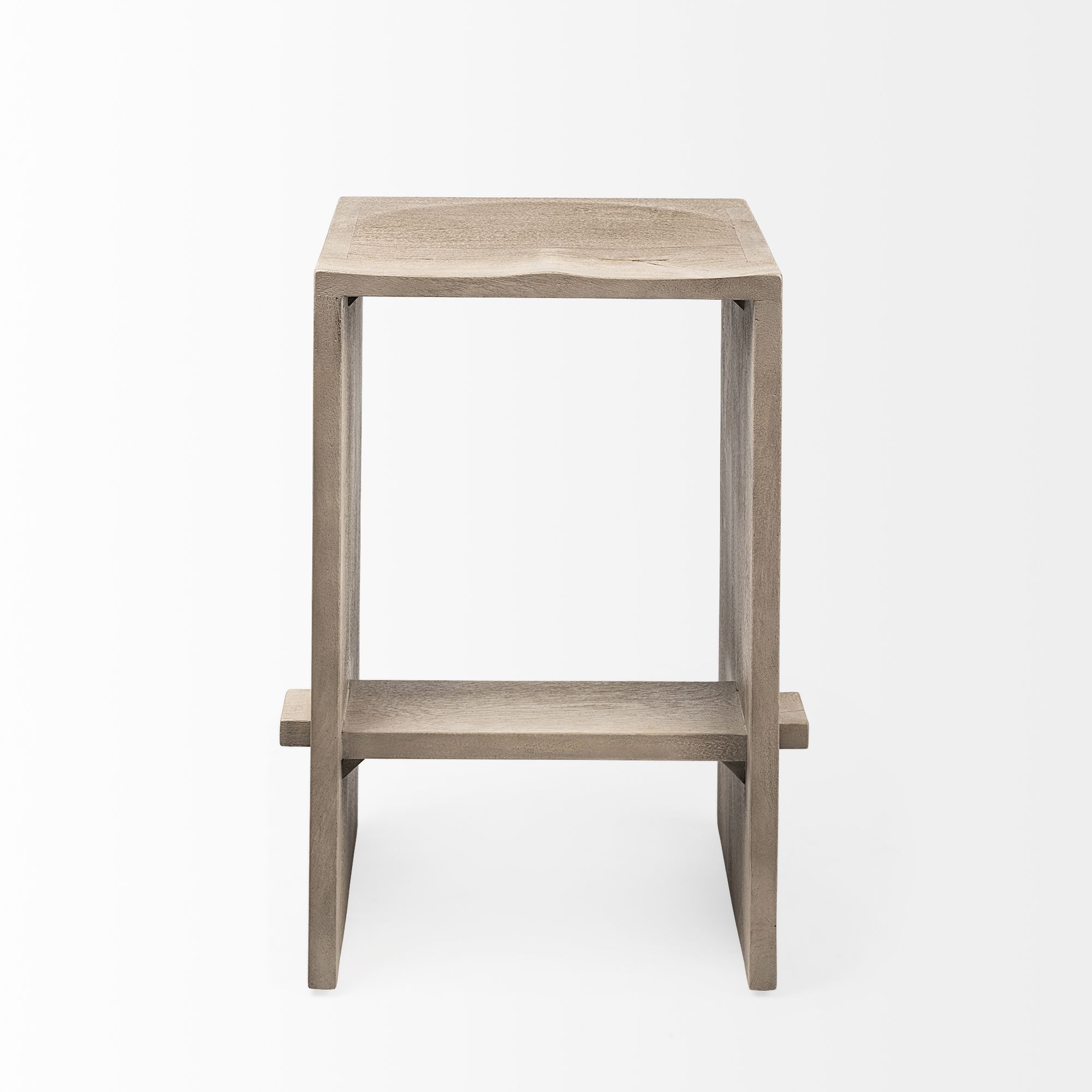 Mercana Aida 26" Counter Stool - Light Gray