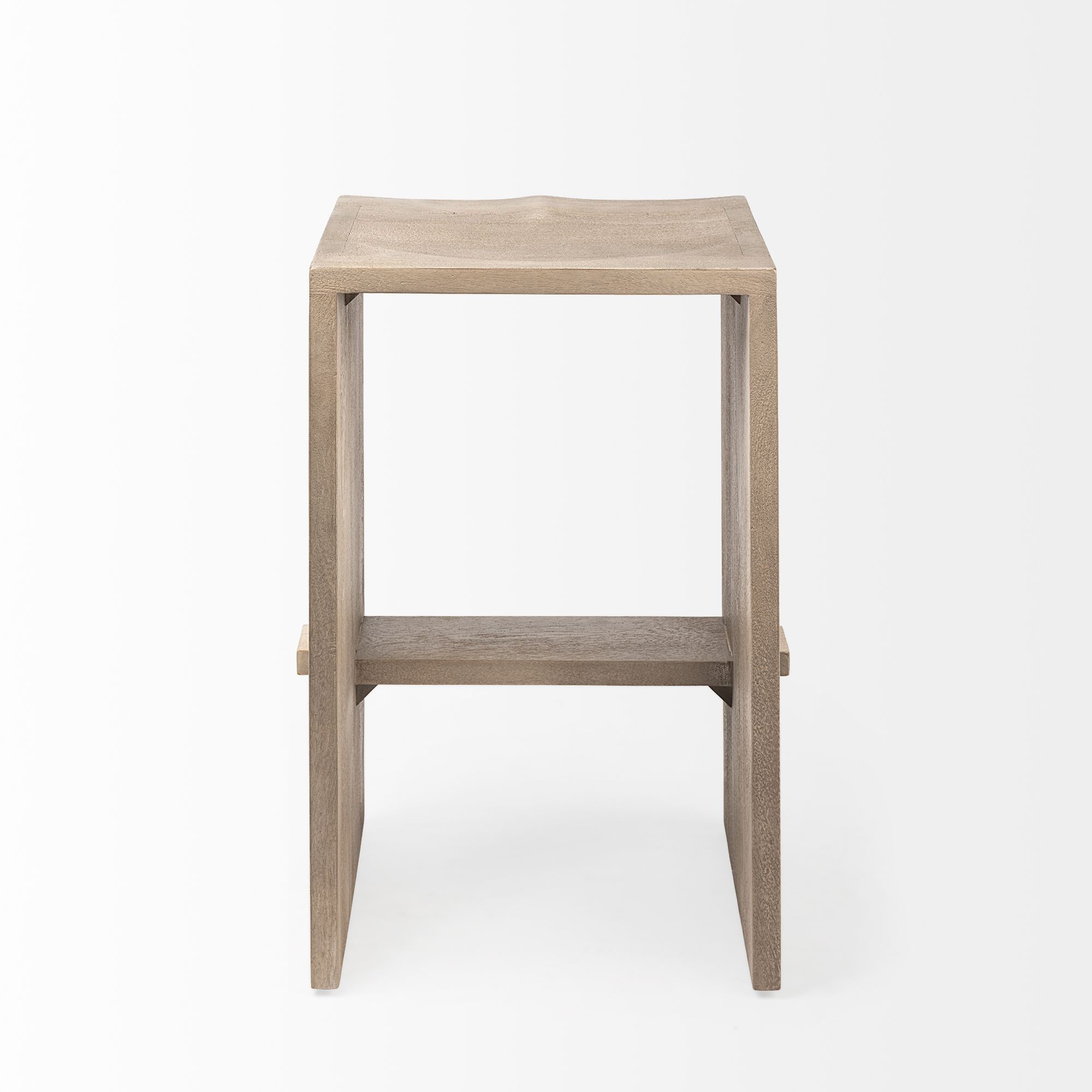 Mercana Aida 26" Counter Stool - Light Gray