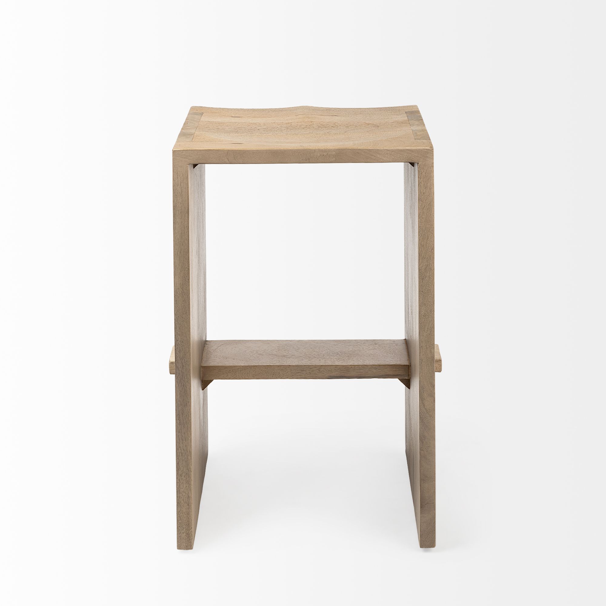 Mercana Aida 26" Counter Stool - Light Brown