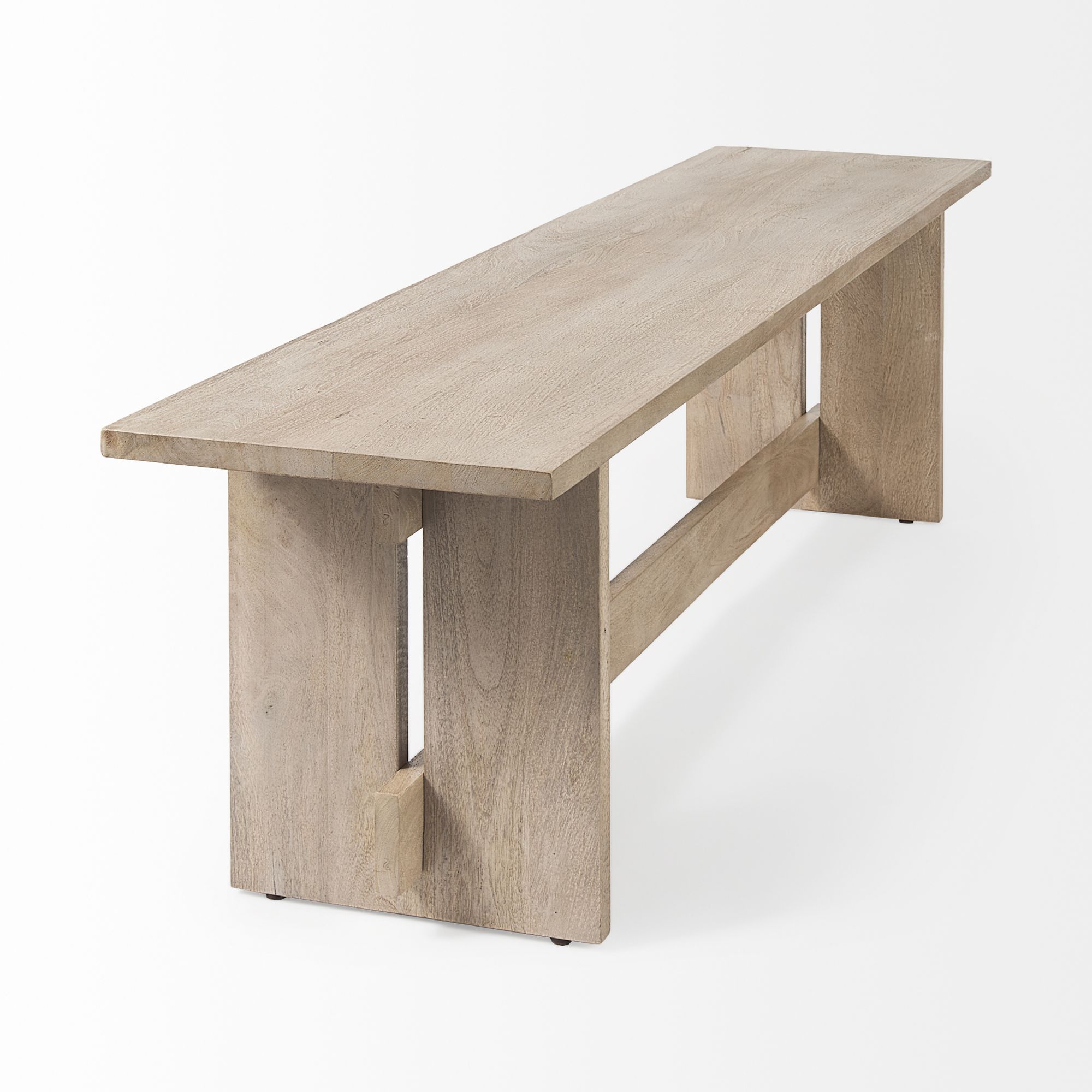 Mercana Aida Bench - Light Gray