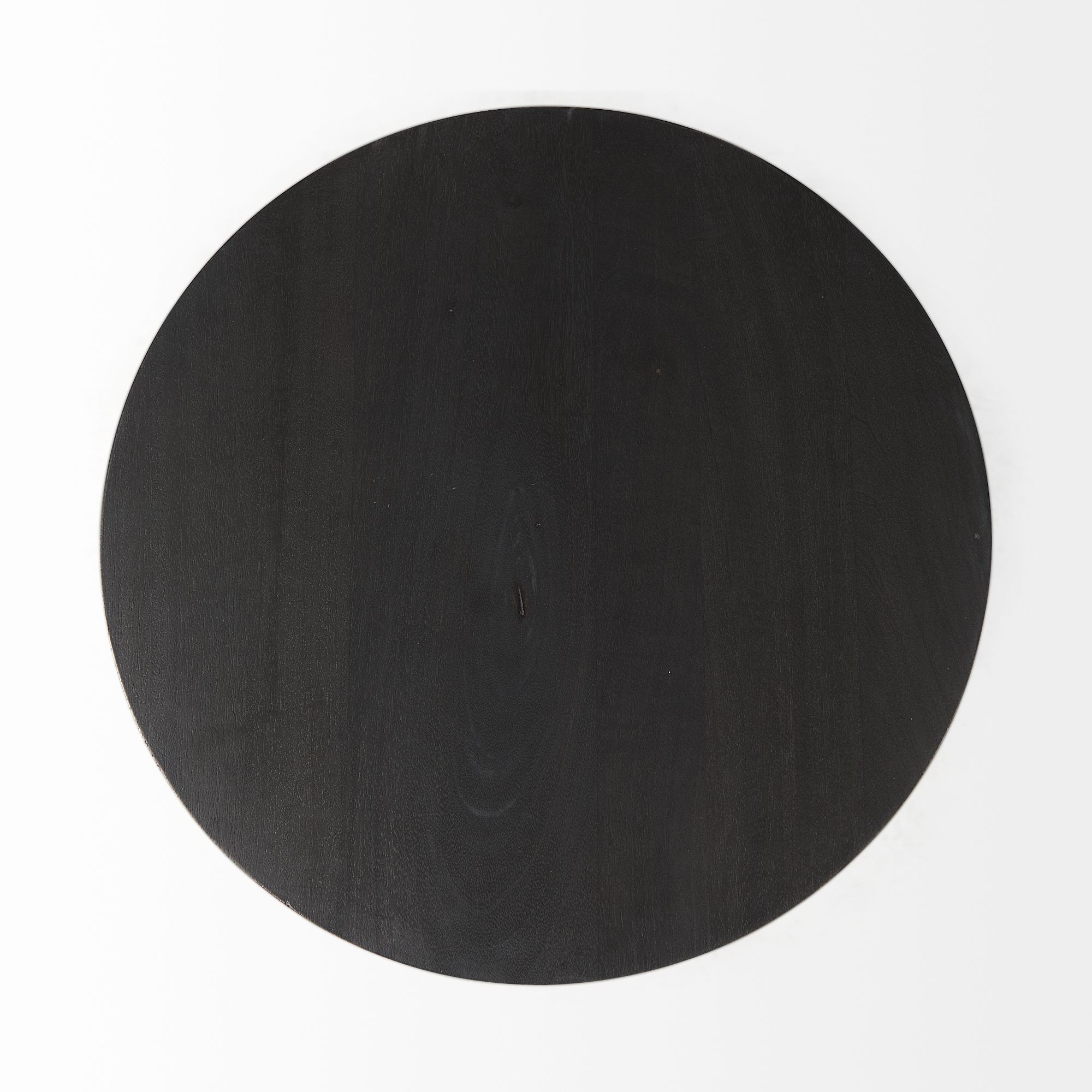 Mercana Maxwell Round End Table - Black