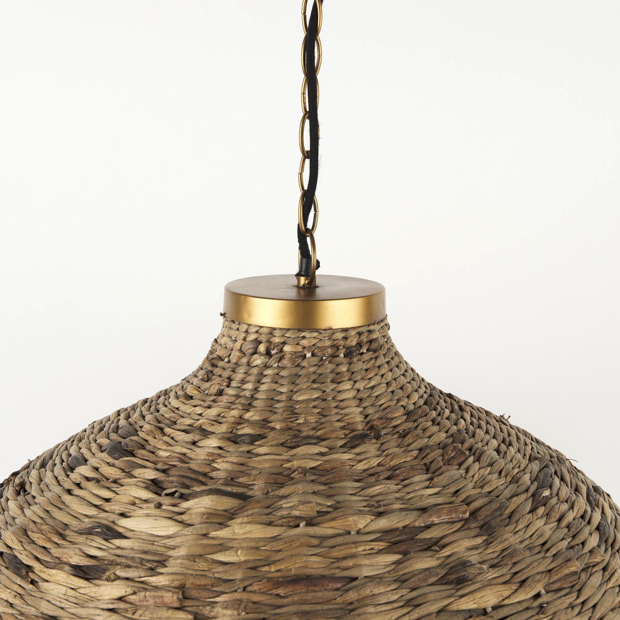 Mercana Campanile Half Domed Pendant Light - Brown