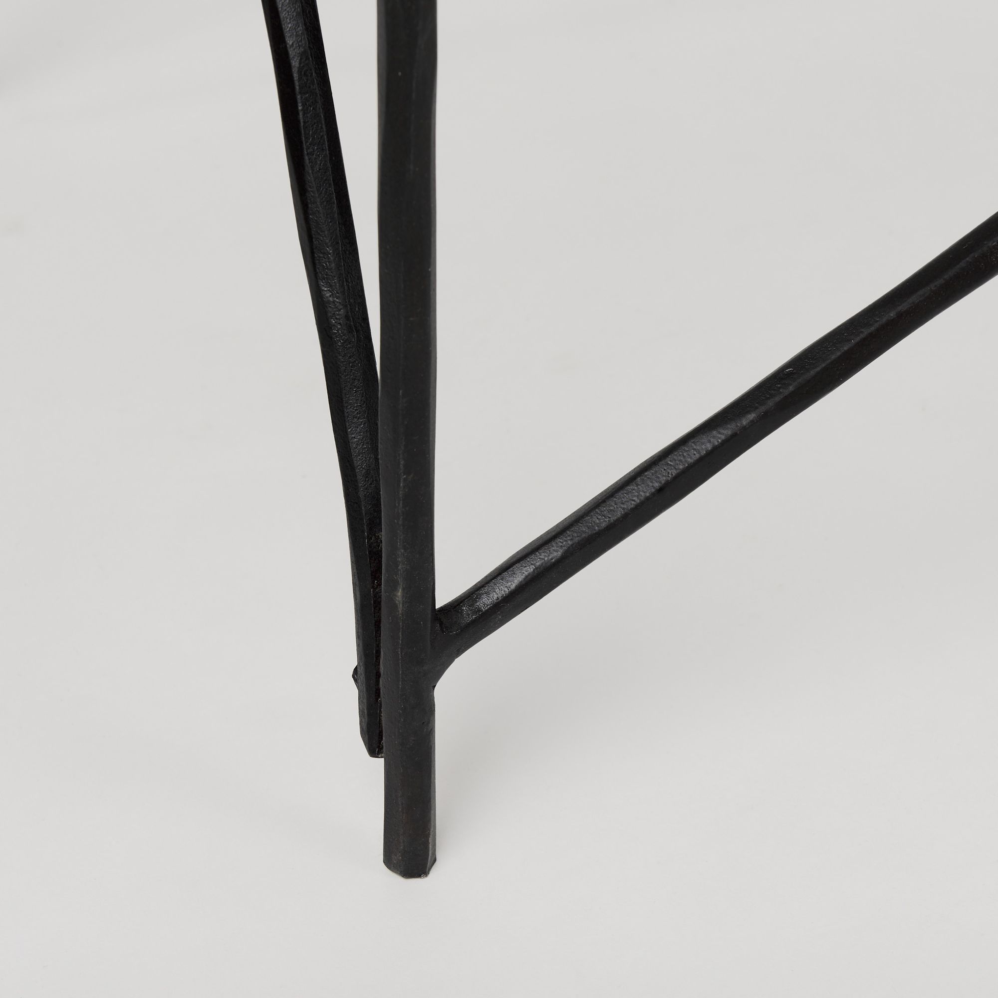 Mercana - Lorlei Console Table with Black Iron Base