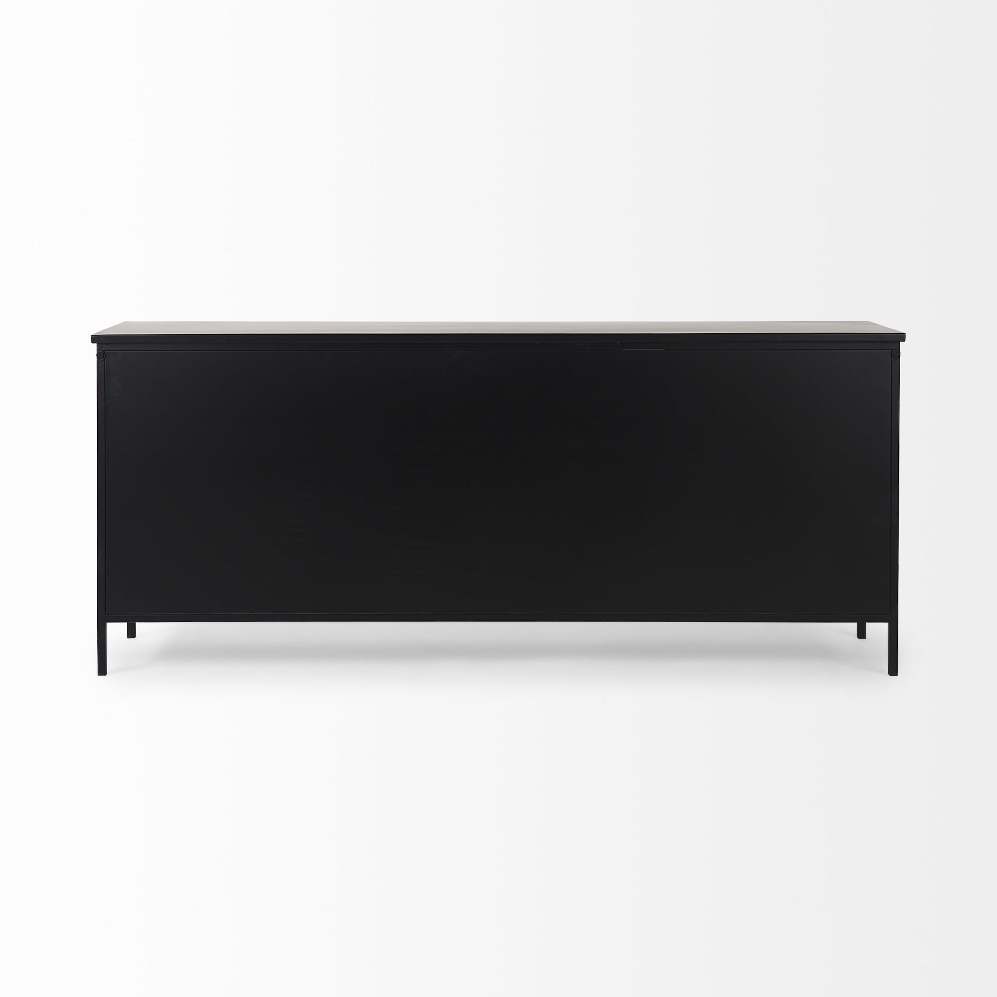 Mercana Aurelia Sideboard - Black/White, Metal