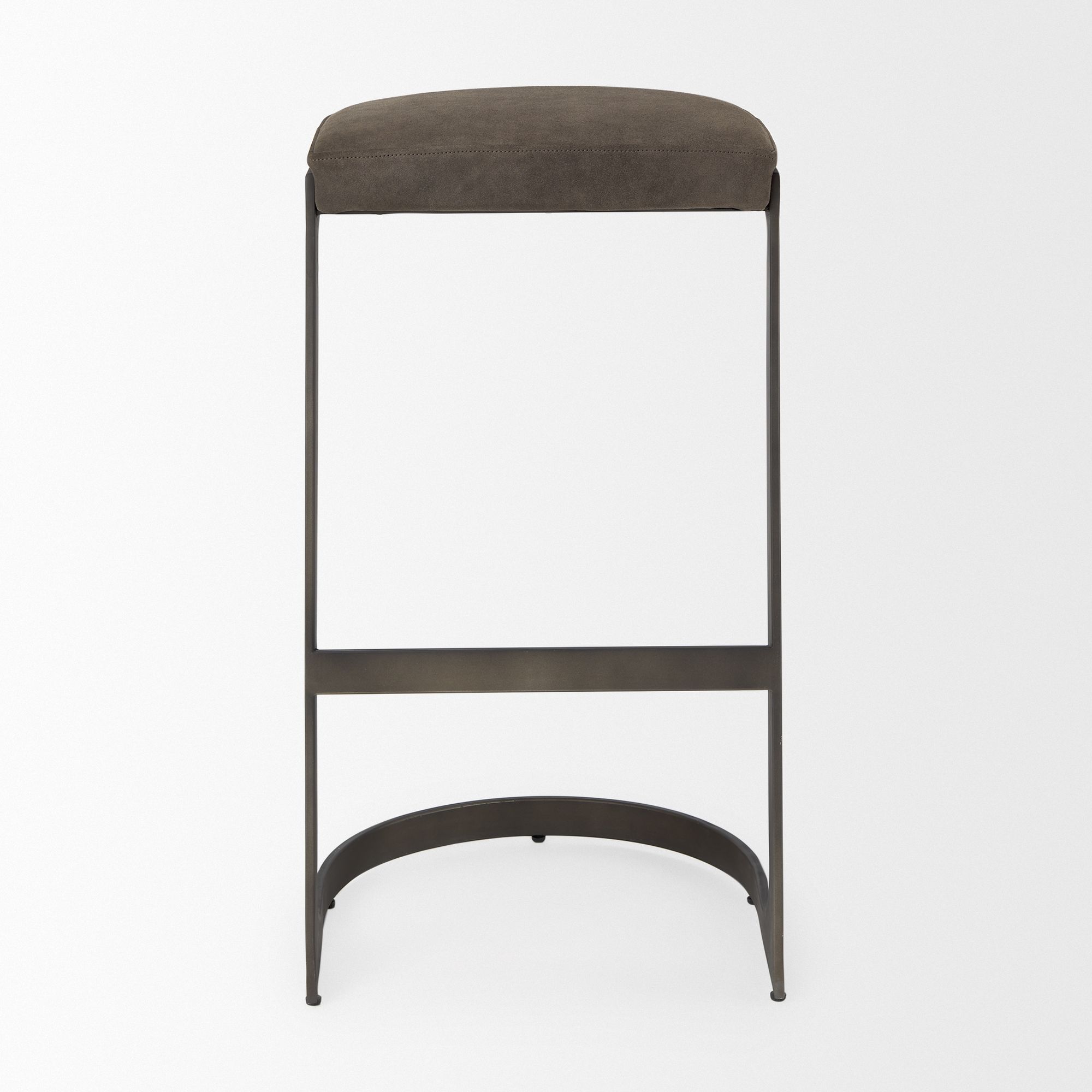 Mercana Tyson 31" Counter Stool - Brown/Gray