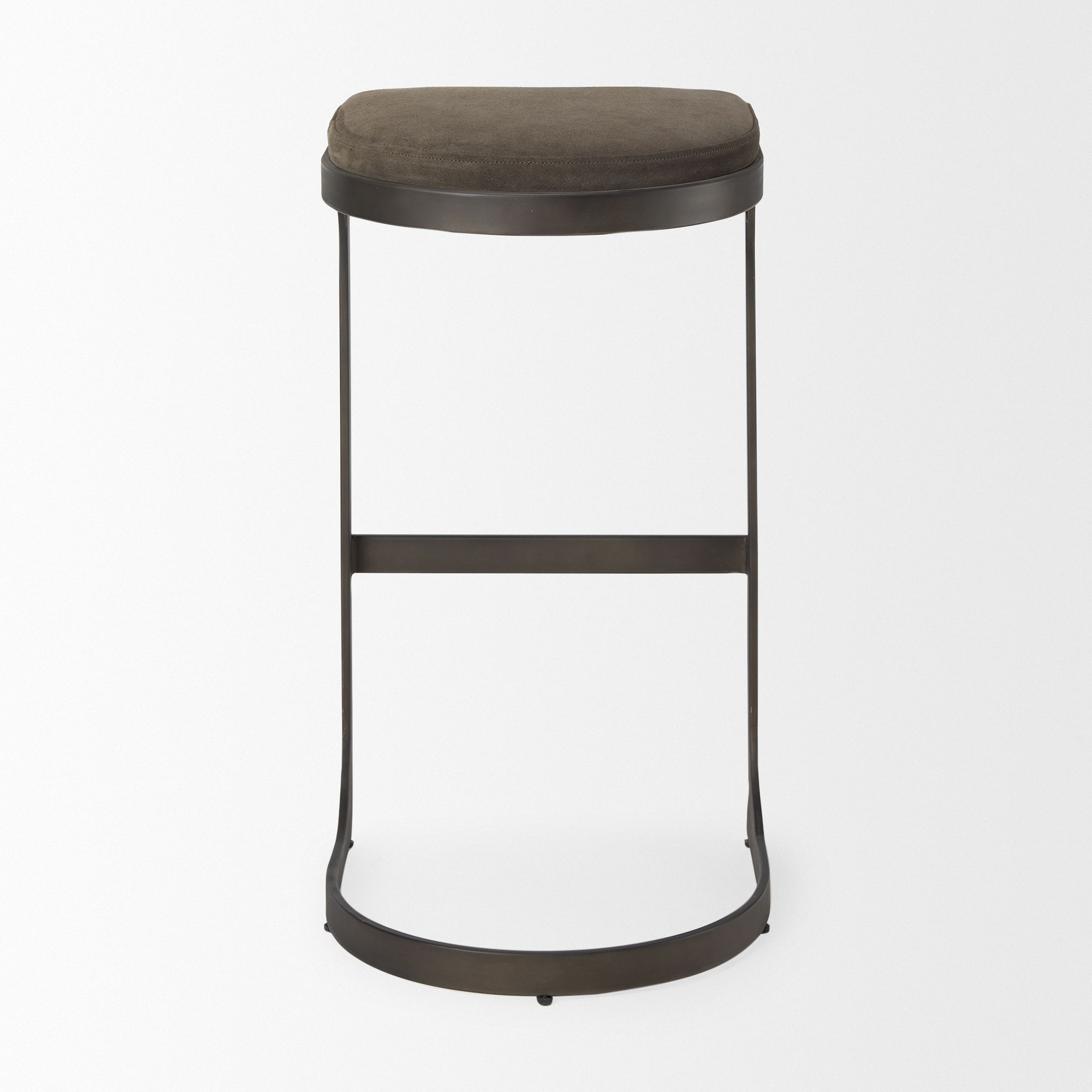 Mercana Tyson 31" Counter Stool - Brown/Gray