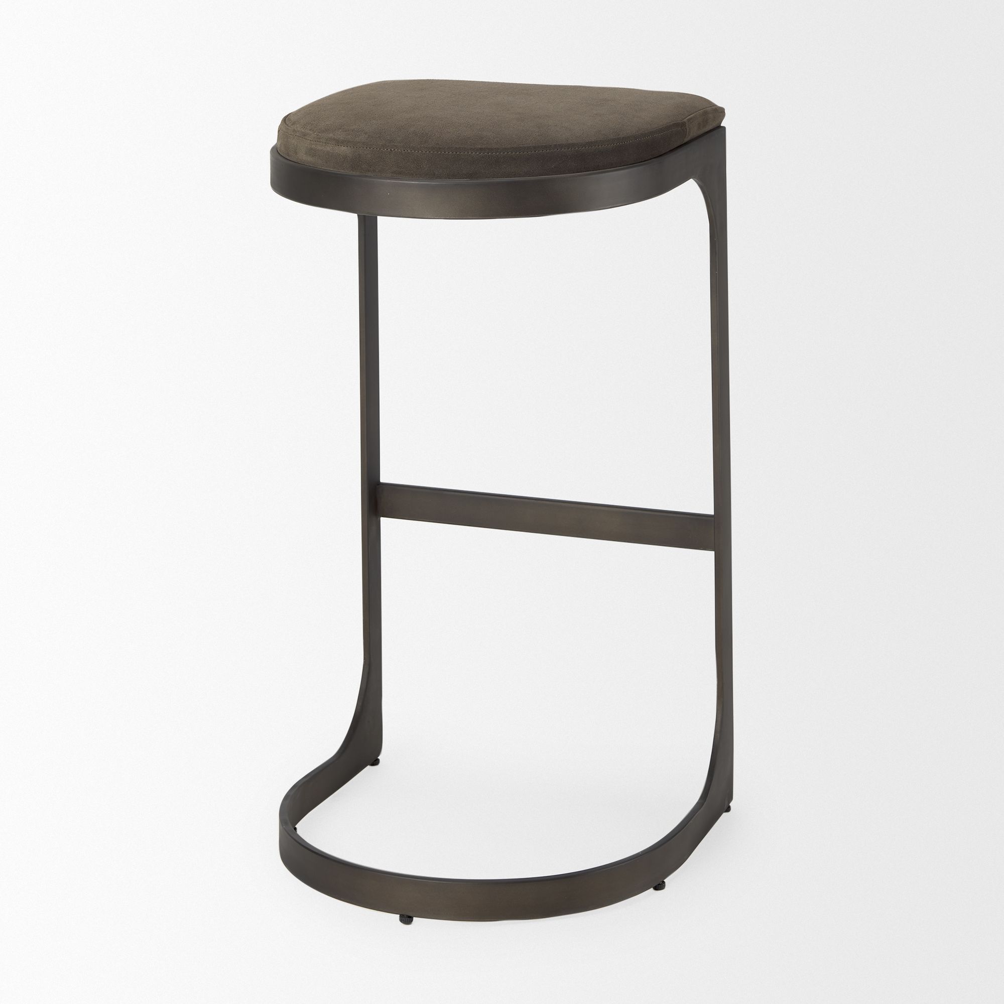 Mercana Tyson 31" Counter Stool - Brown/Gray