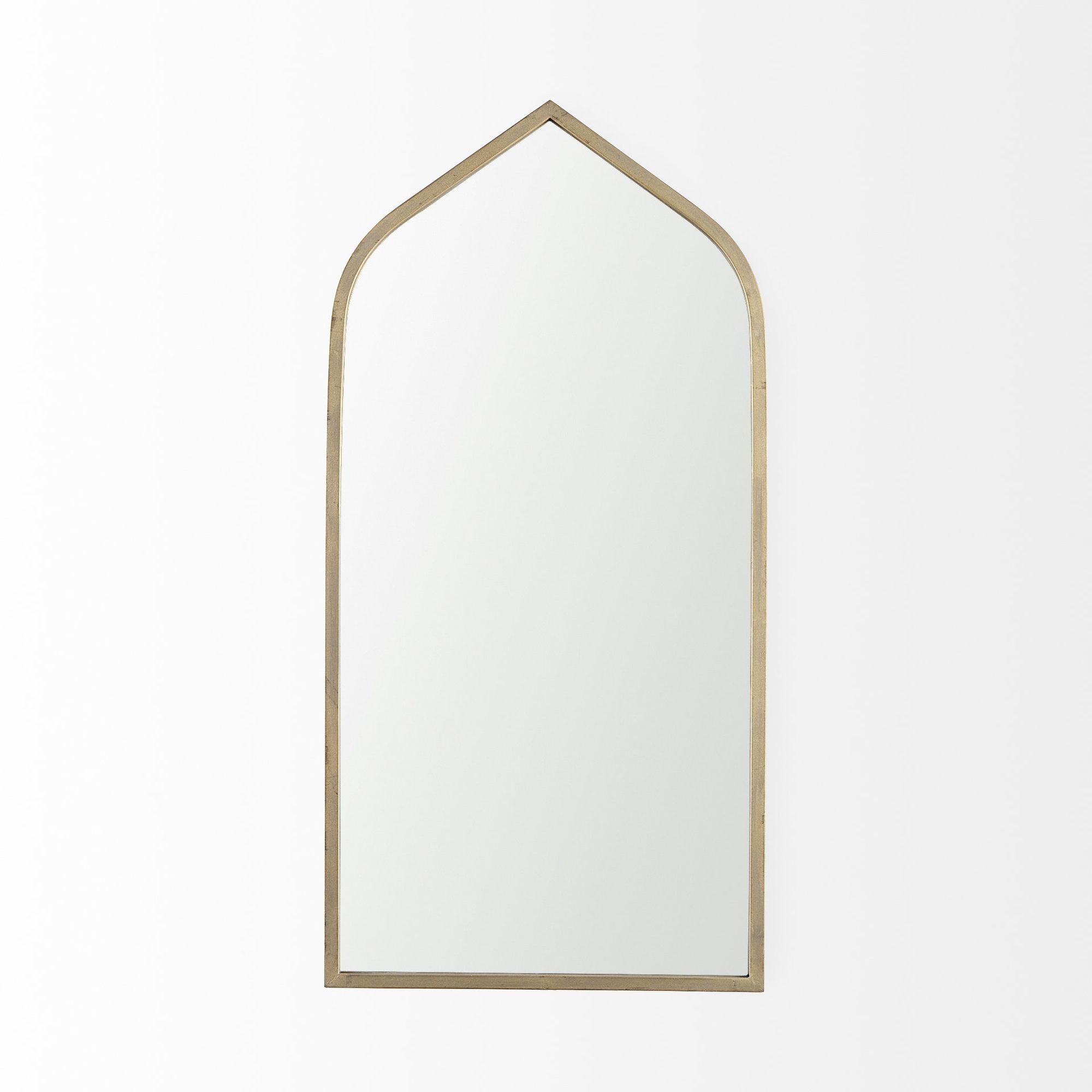 Mercana Giovanna Ogee Arch Vanity Mirror - Gold