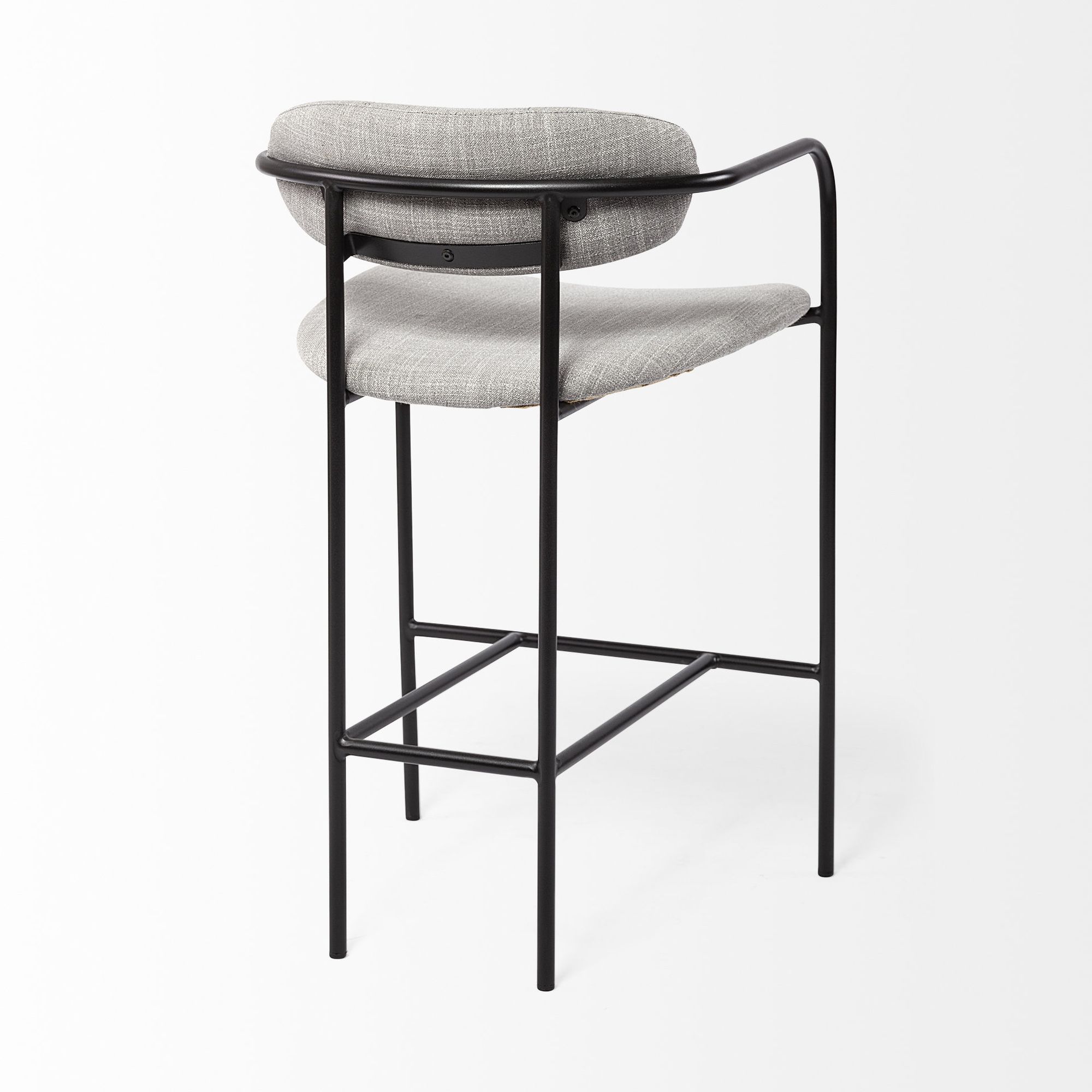 Mercana Parker 36" Counter Stool - Gray/Black