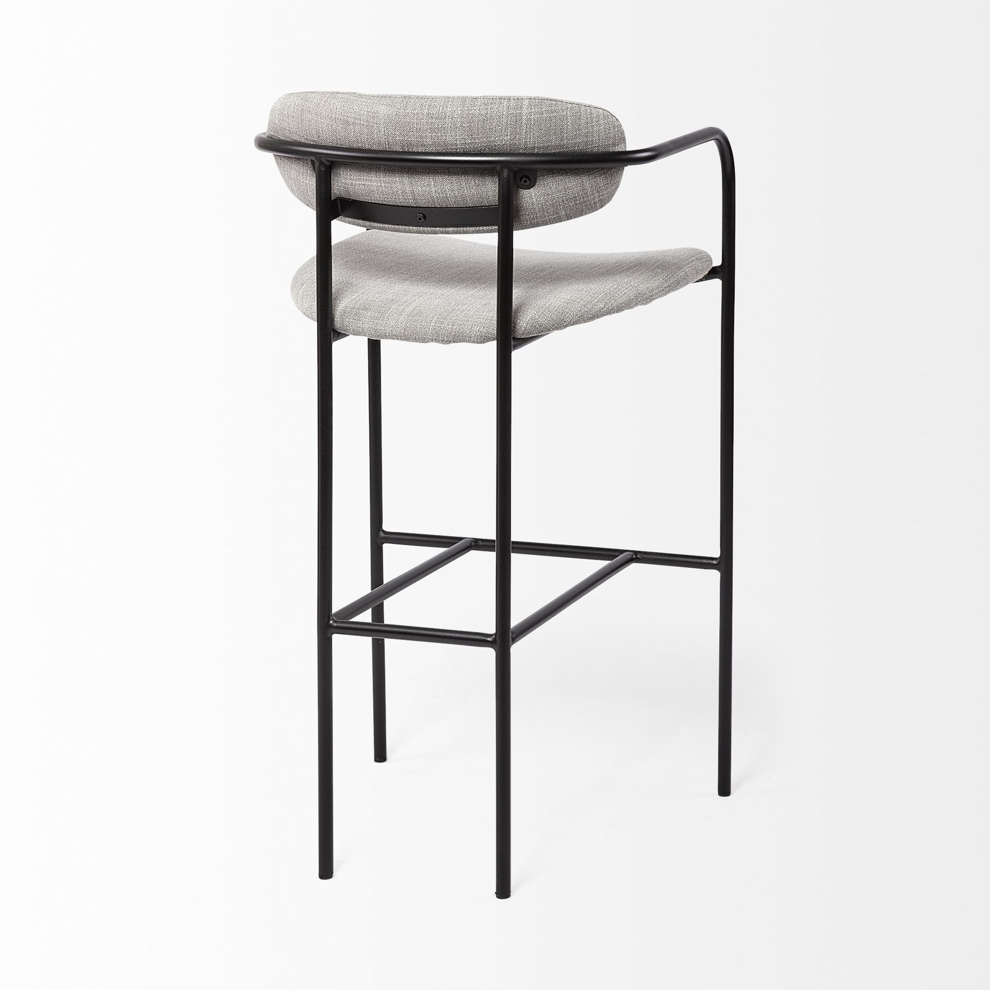 Mercana Parker 40" Counter Stool - Gray/Black