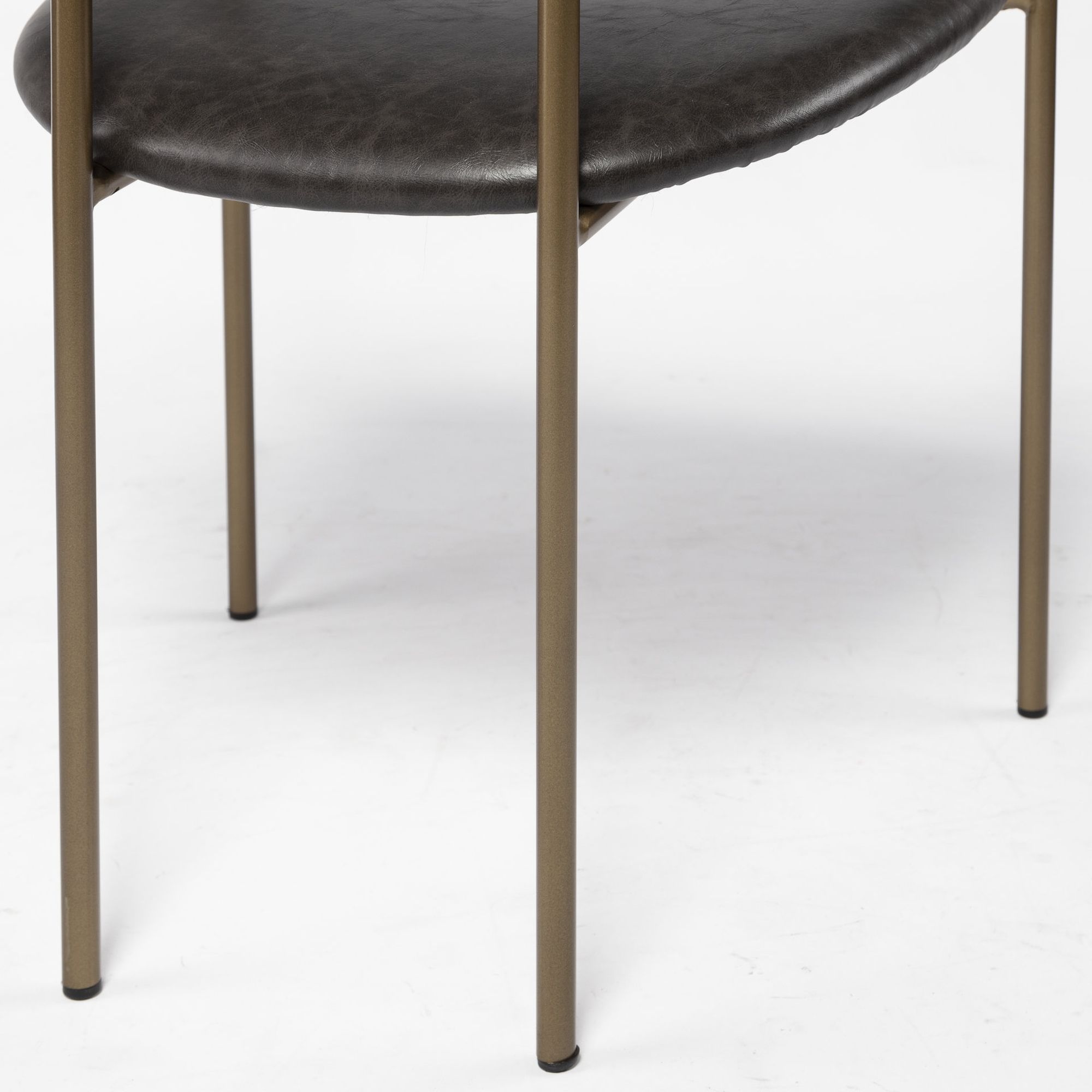 Mercana Parker Dining Chair - Brown/Gold