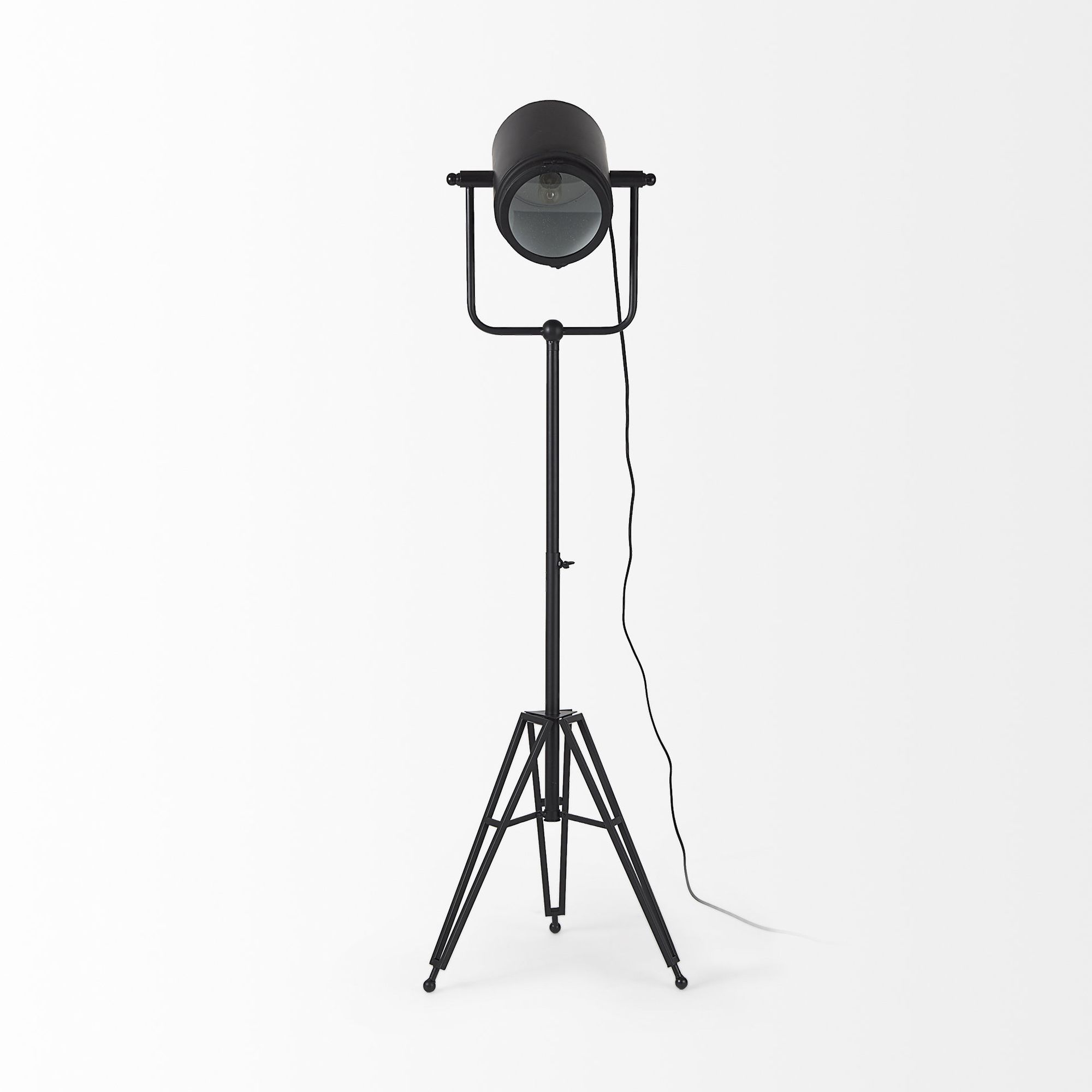 Mercana - Debdou Metal Adjustable Cinema-Style Floor Lamp