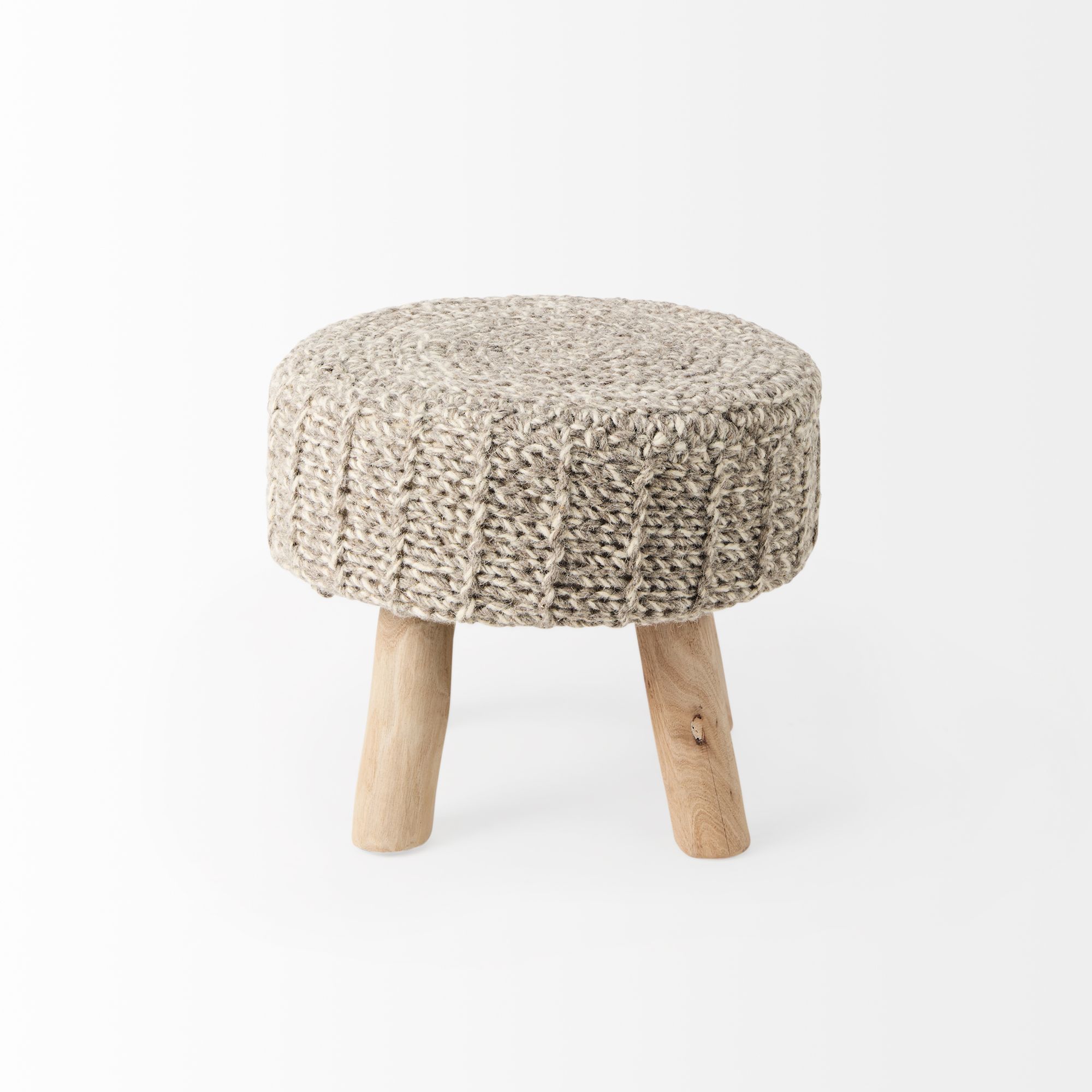 Mercana Bina 4 Legged Stool - Taupe