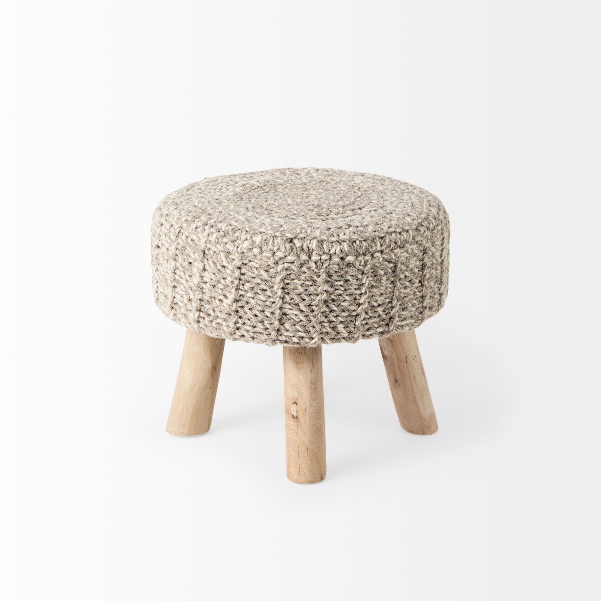 Mercana Bina 4 Legged Stool - Taupe