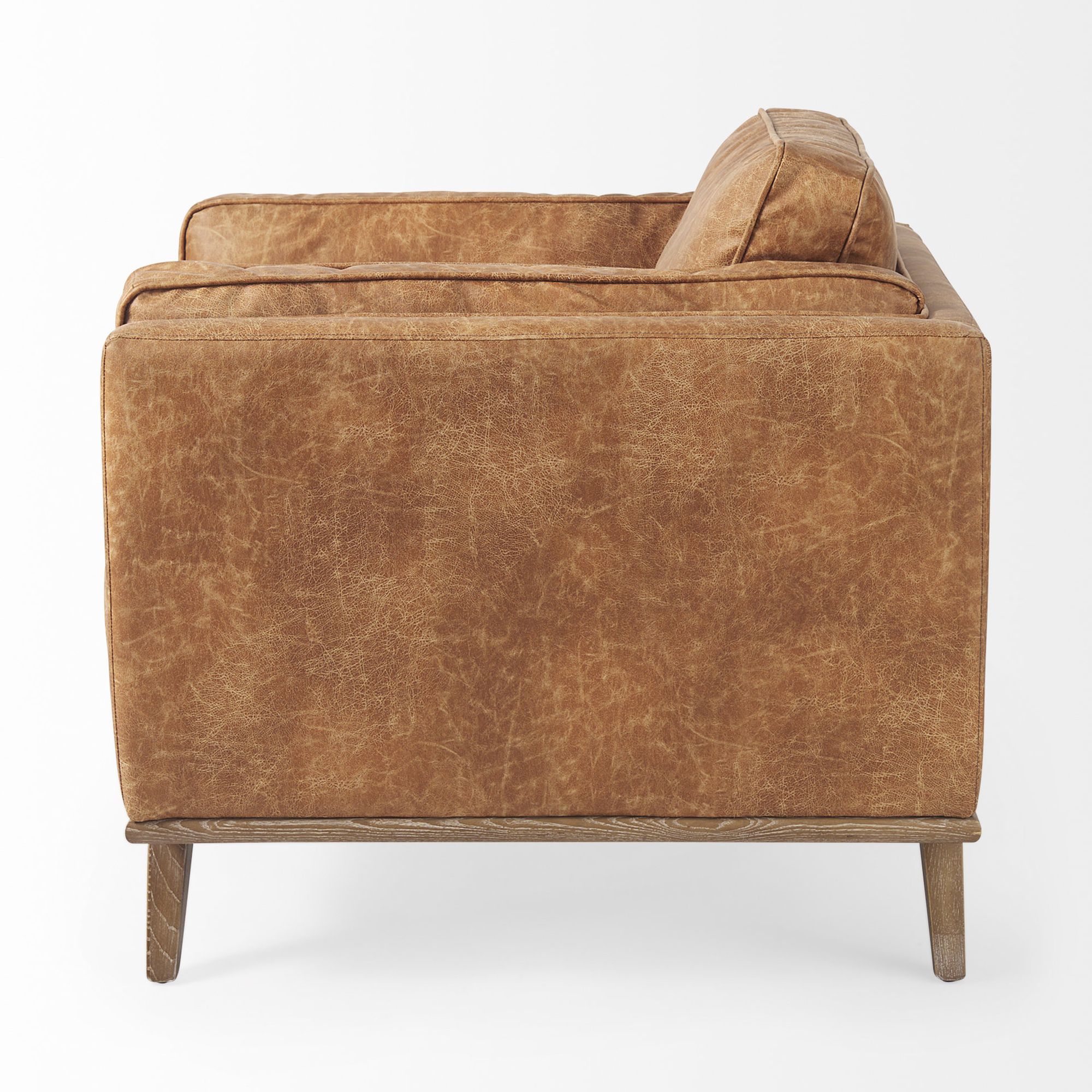 Mercana Brooks Accent Chair - Cognac