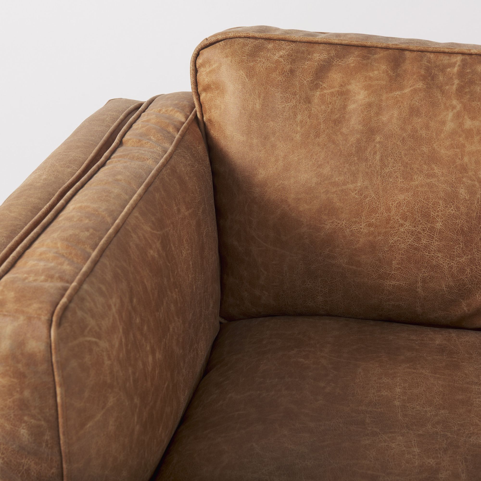 Mercana Brooks Accent Chair - Cognac