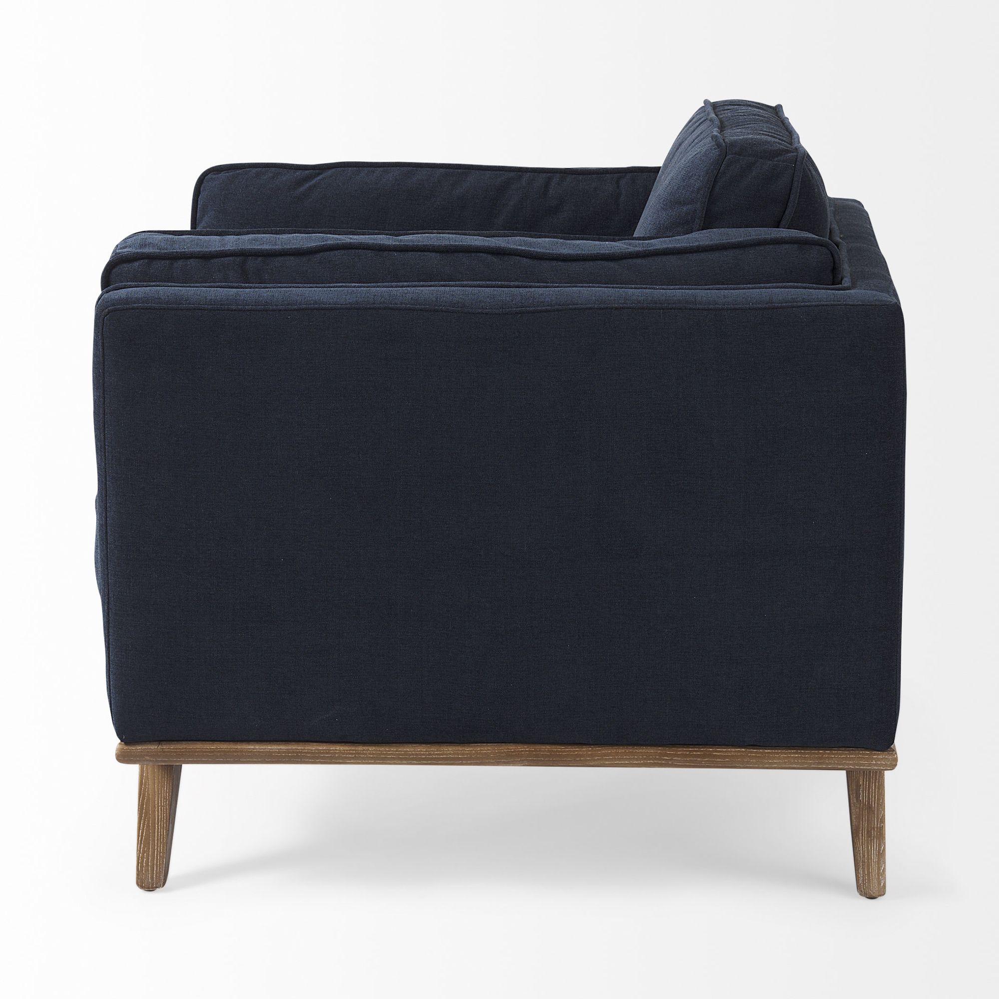 Mercana Brooks Accent Chair - Navy Blue