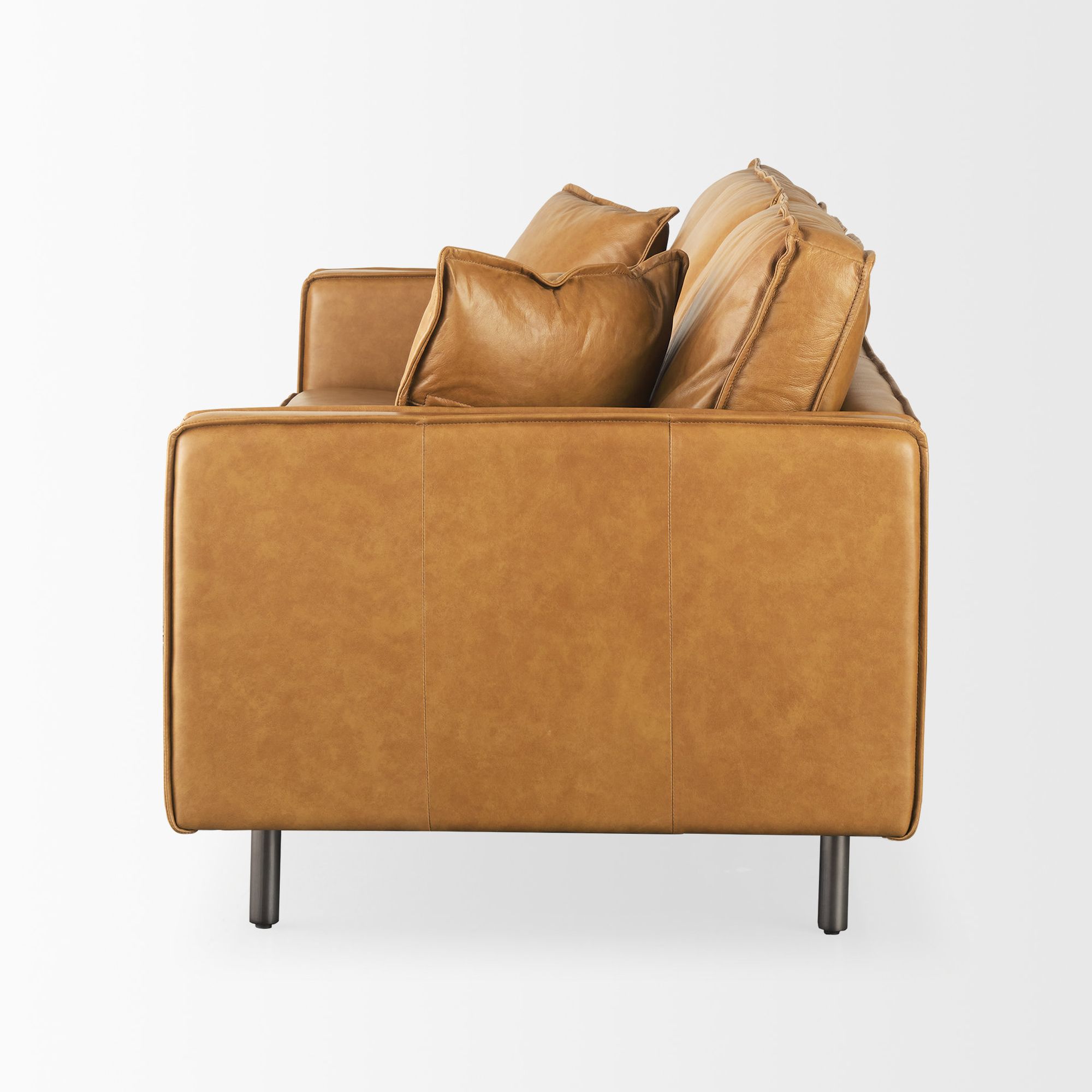 Mercana - D'Arcy 2 Seater Sofa in Tan, Leather