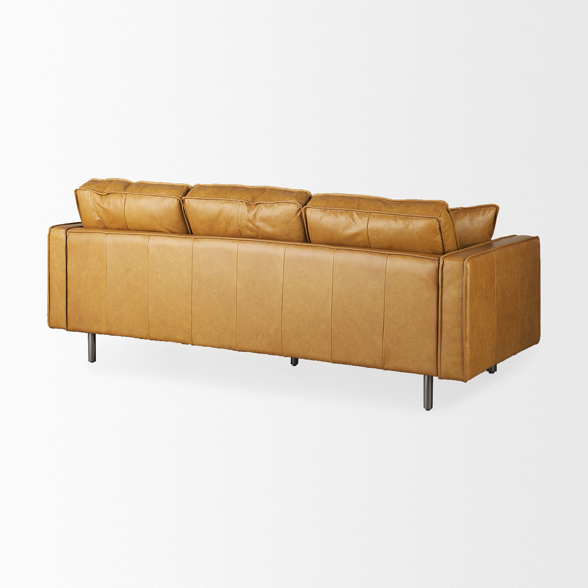 Mercana - D'Arcy 2 Seater Sofa in Tan, Leather