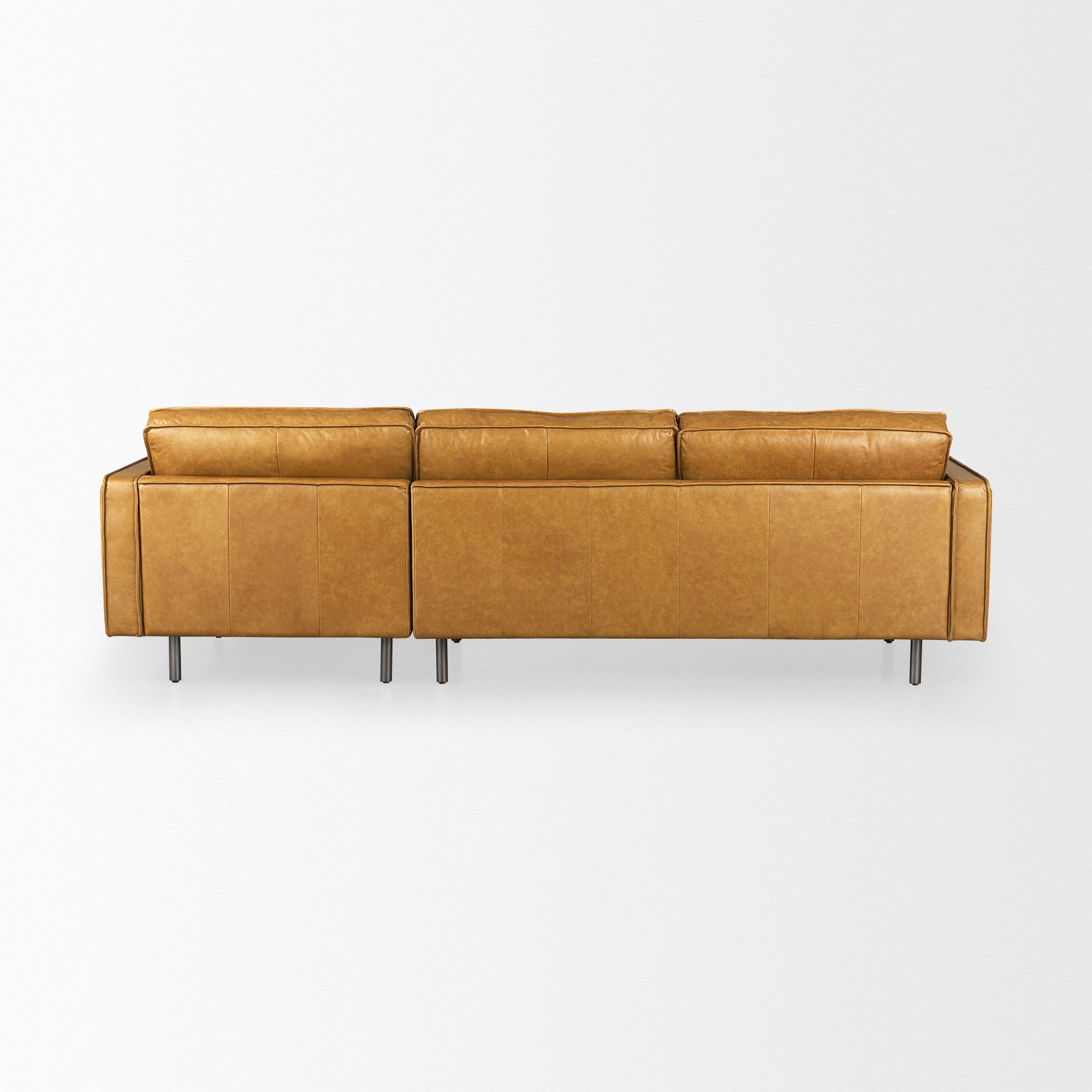 Mercana D'Arcy Right Chaise Sectional - Tan