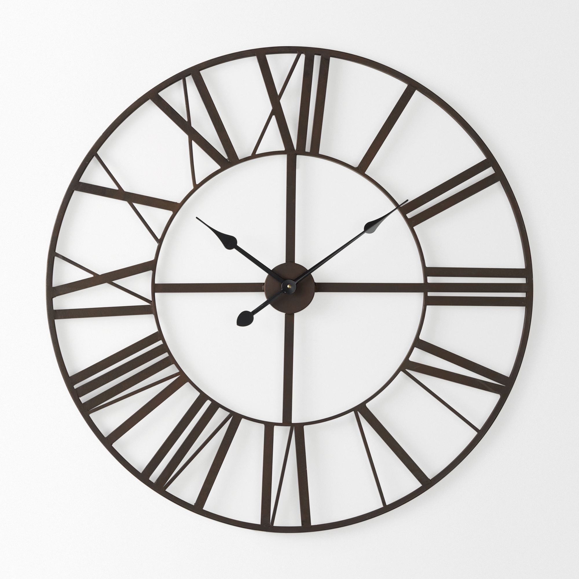 Mercana - Pender Iron Round Wall Clock