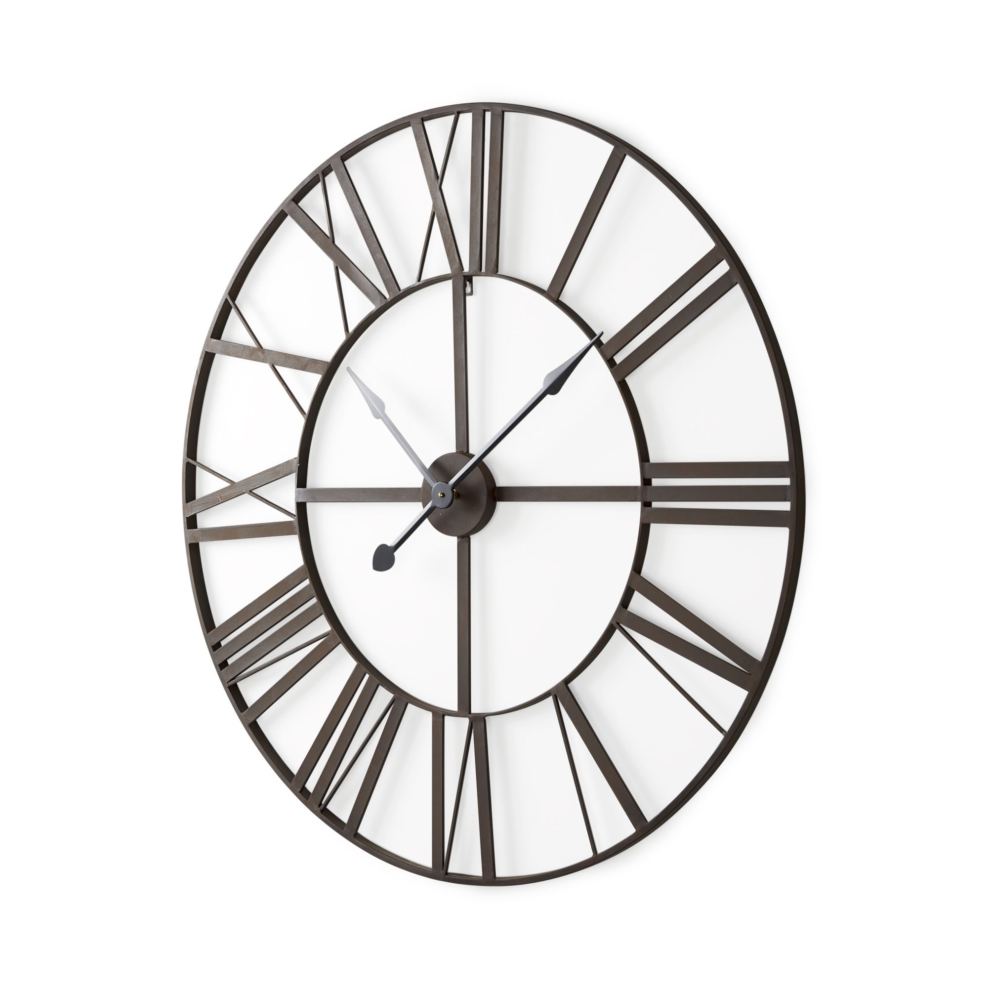 Mercana - Pender Iron Round Wall Clock