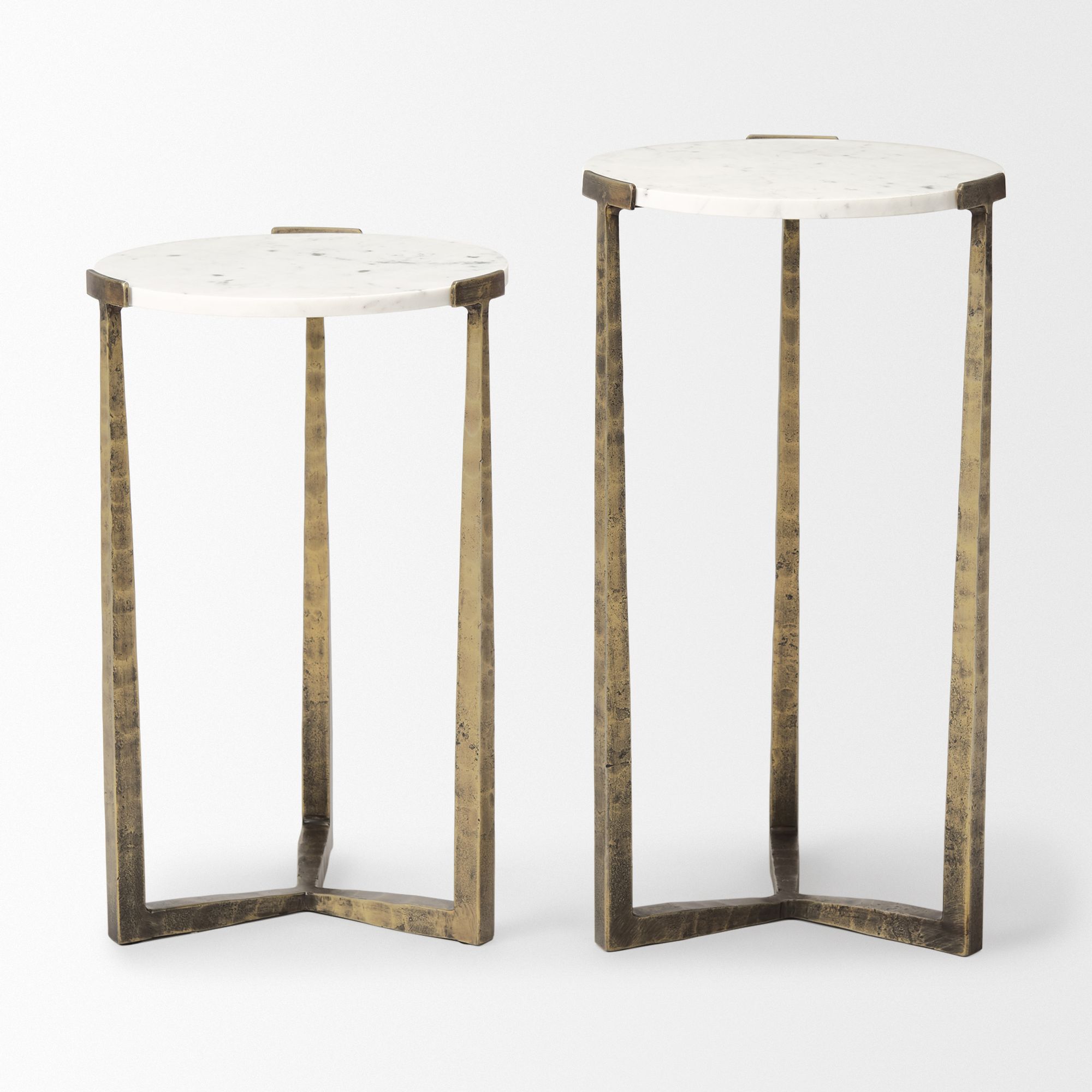 Mercana Atticus Accent Table (Set of 2) - White