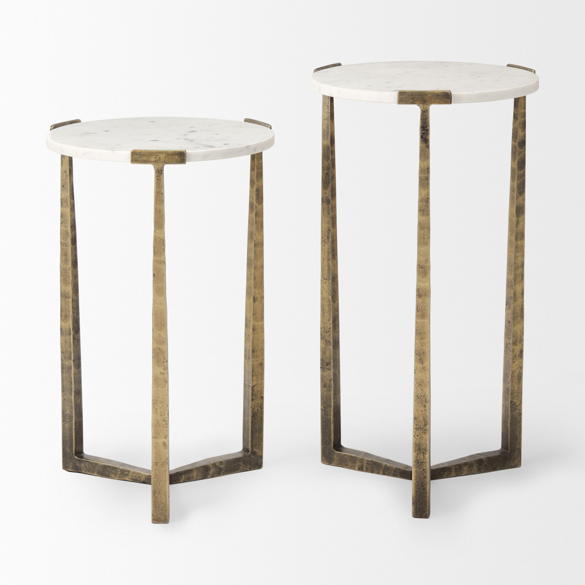 Mercana Atticus Accent Table (Set of 2) - White