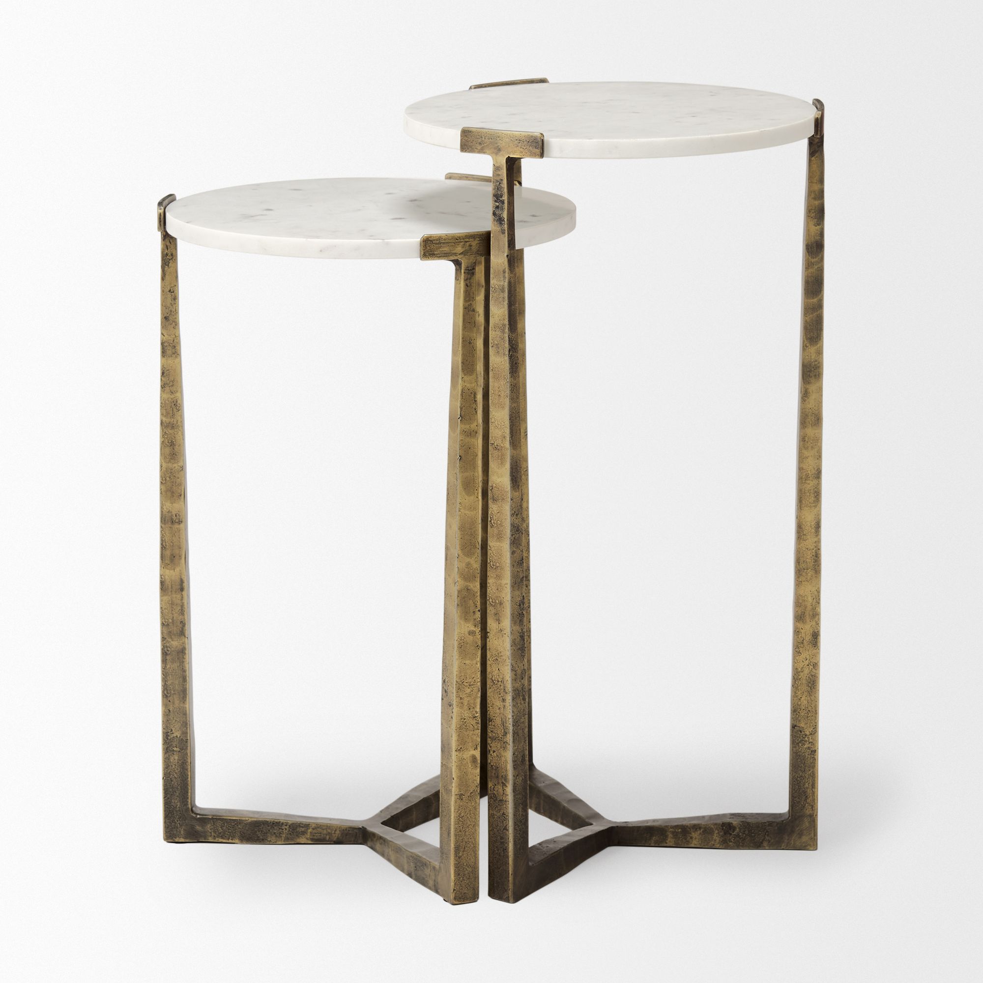 Mercana Atticus Accent Table (Set of 2) - White