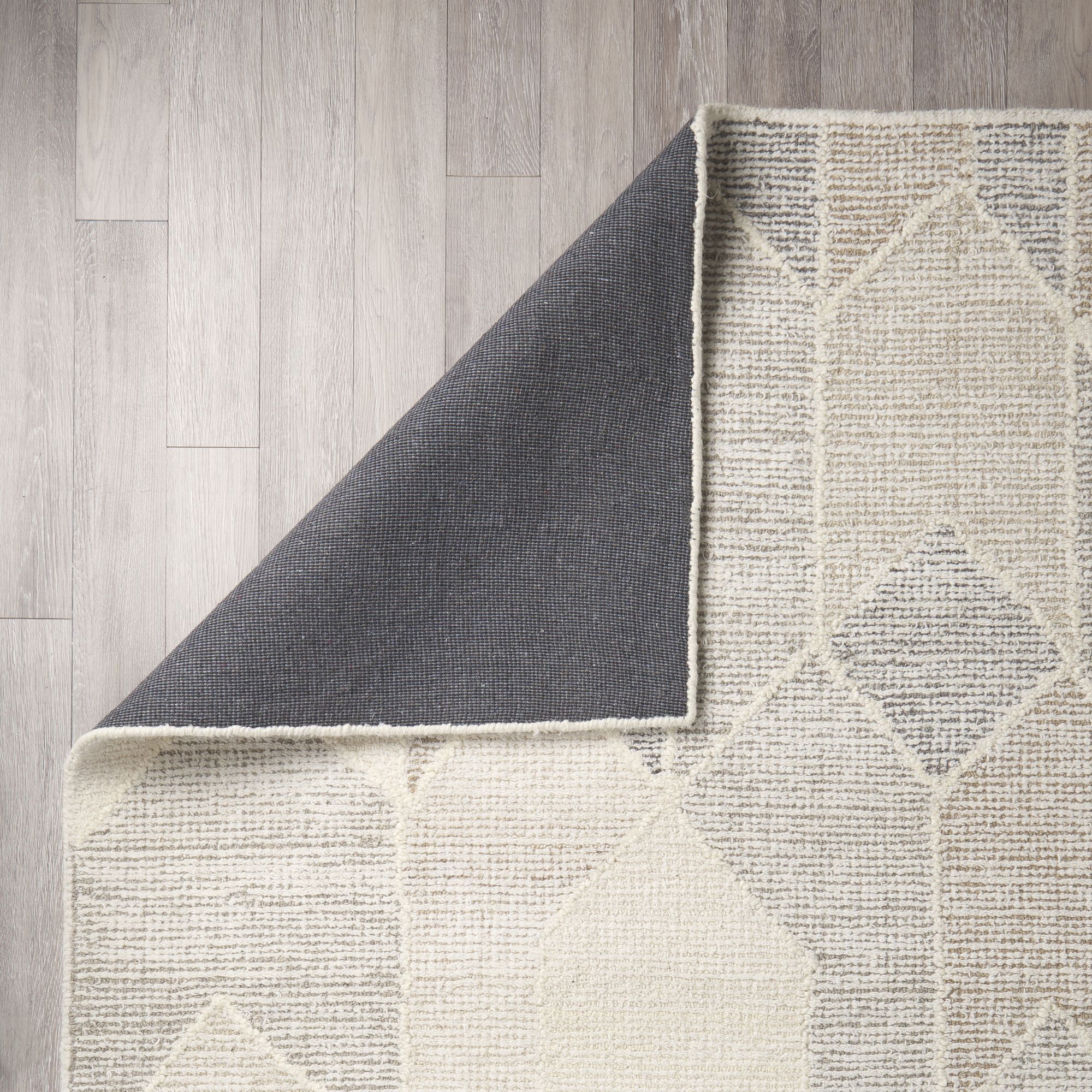 Mercana Kolt 5x8 Rug - Neutral, Wool