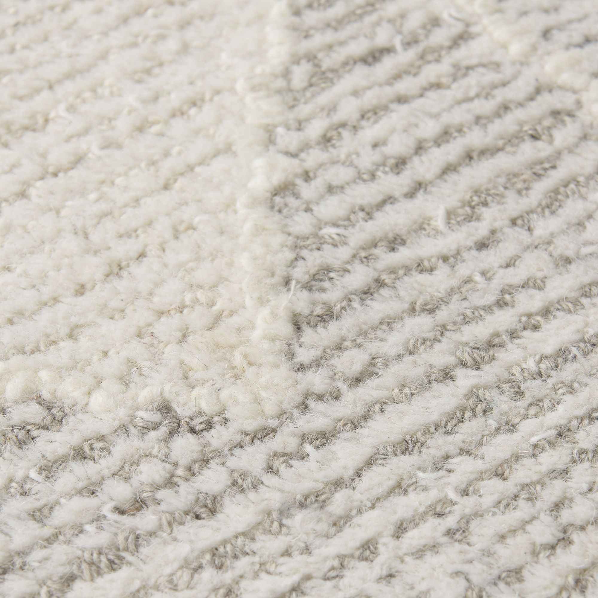 Mercana Kolt 5x8 Rug - Neutral, Wool