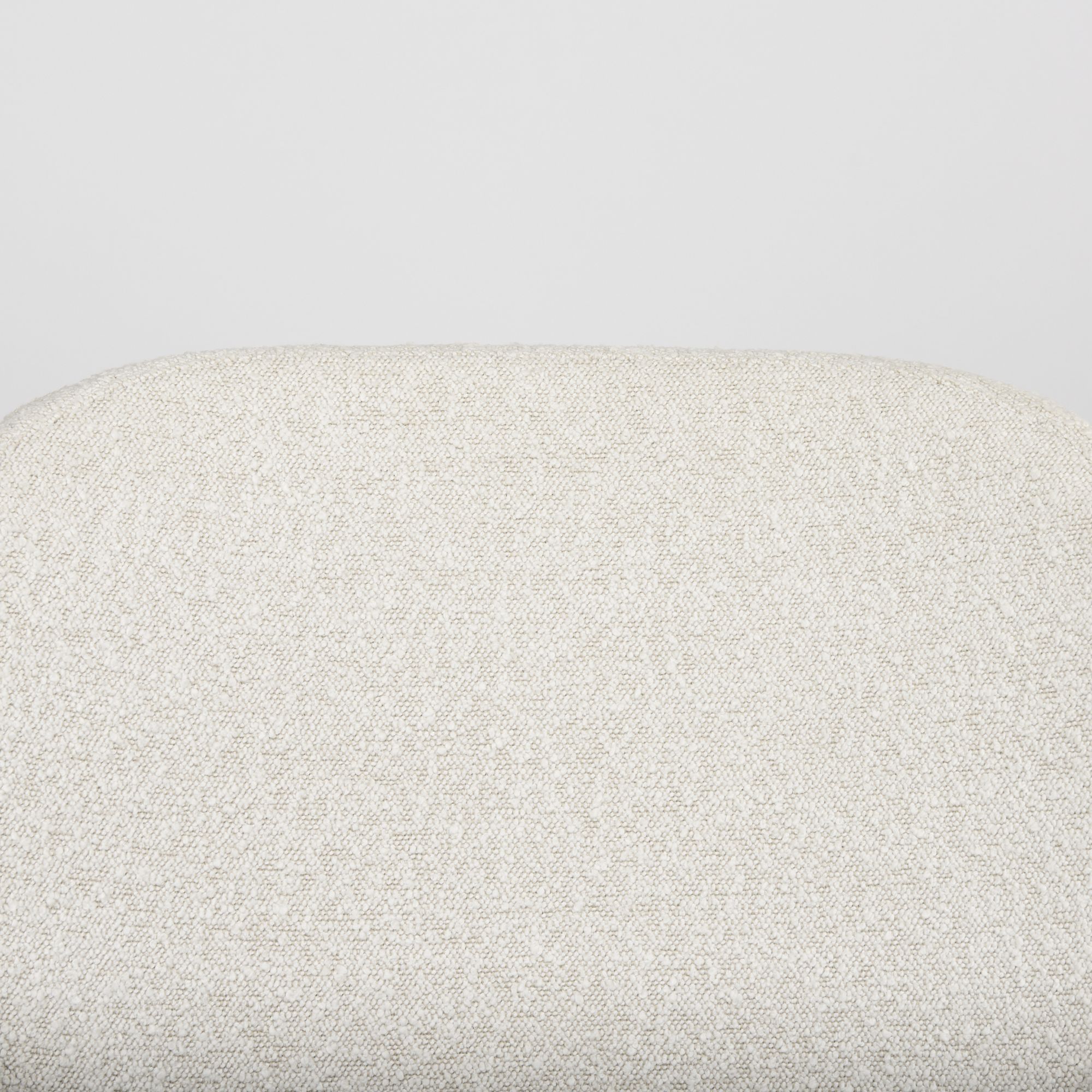 Mercana - Amelia Accent Chair in Cream, Boucle