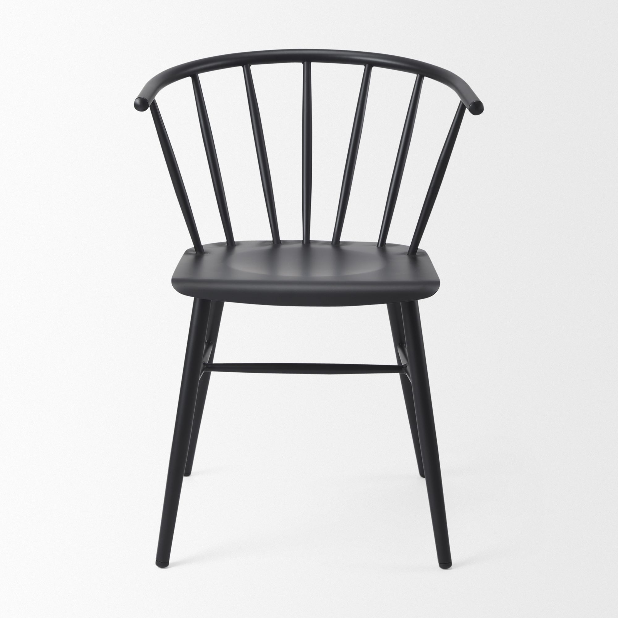 Mercana - Colin Dining Chair in Black, Metal