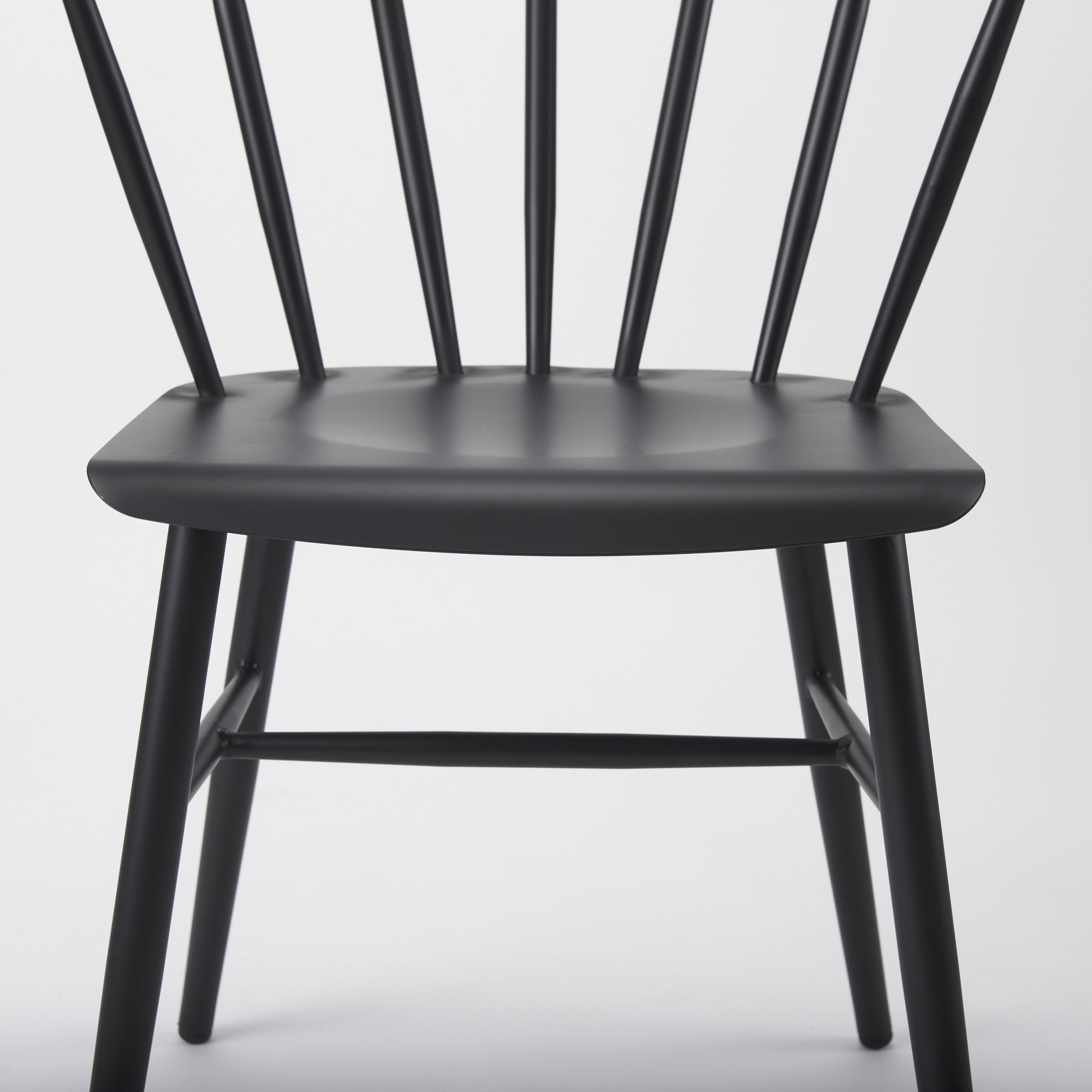 Mercana - Colin Dining Chair in Black, Metal