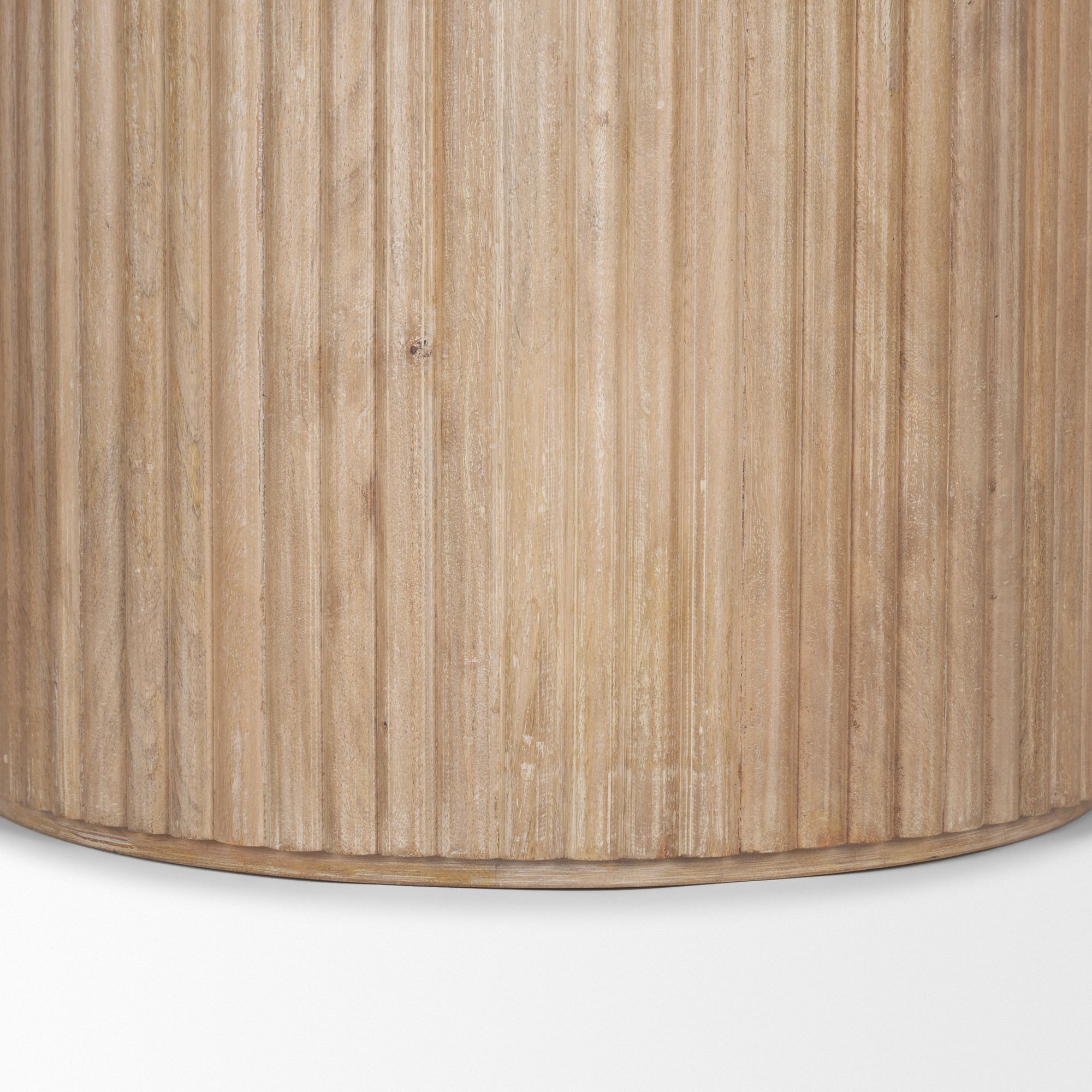 Mercana Terra Round Dining Table - Light Brown