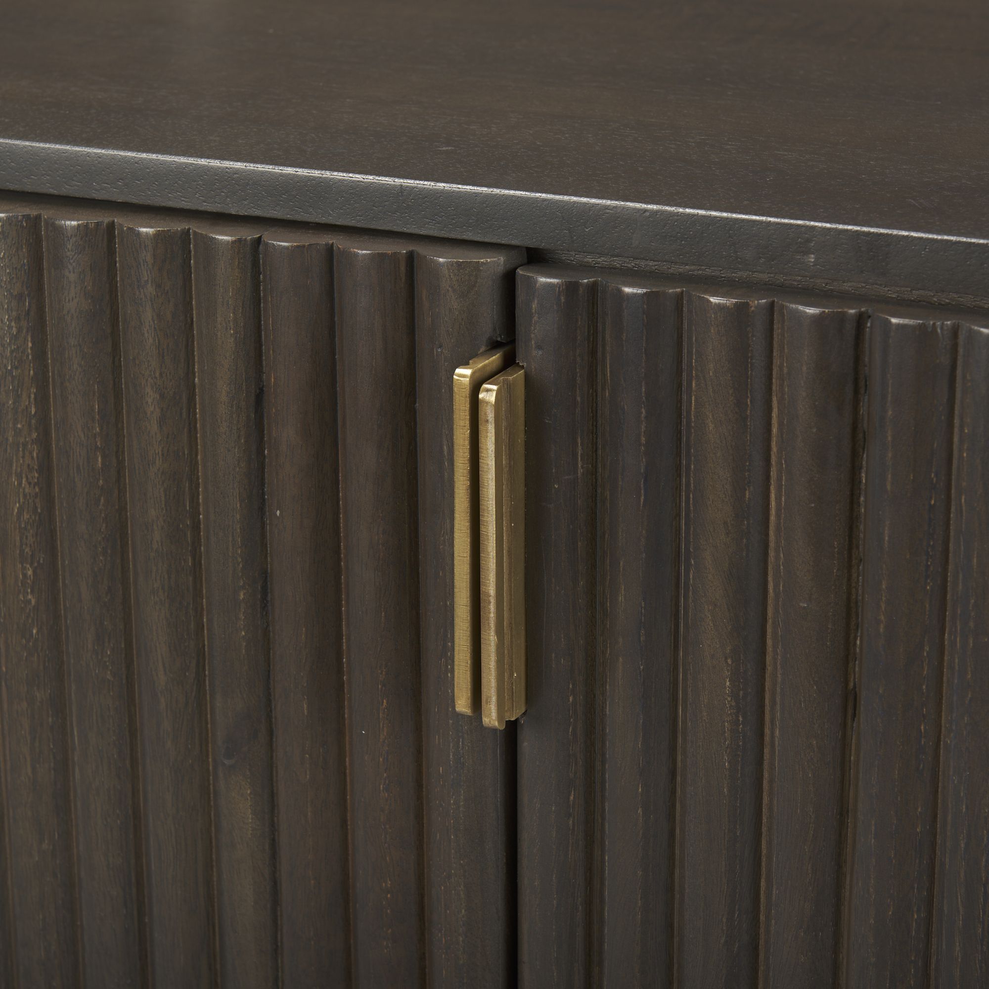 Mercana Terra Sideboard - Dark Brown, Wood