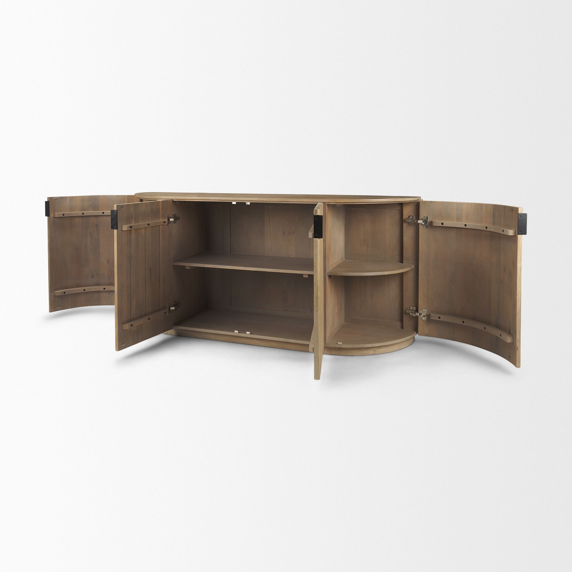 Mercana Terra Sideboard - Light Brown, Wood