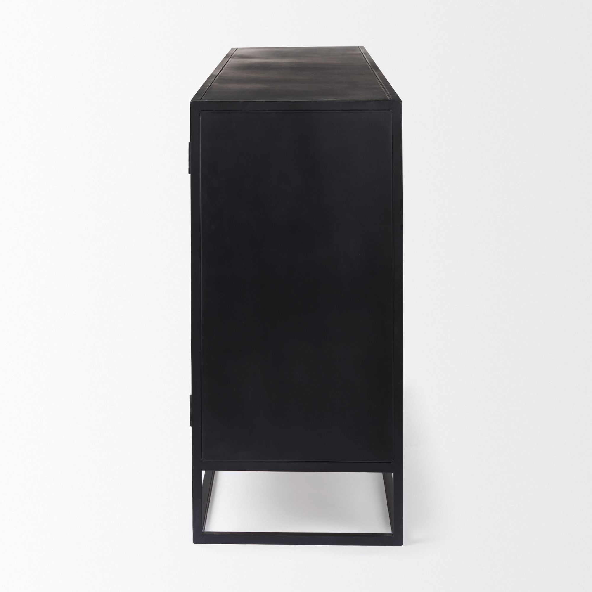 Mercana Sloan Sideboard - Black, Wood/Metal