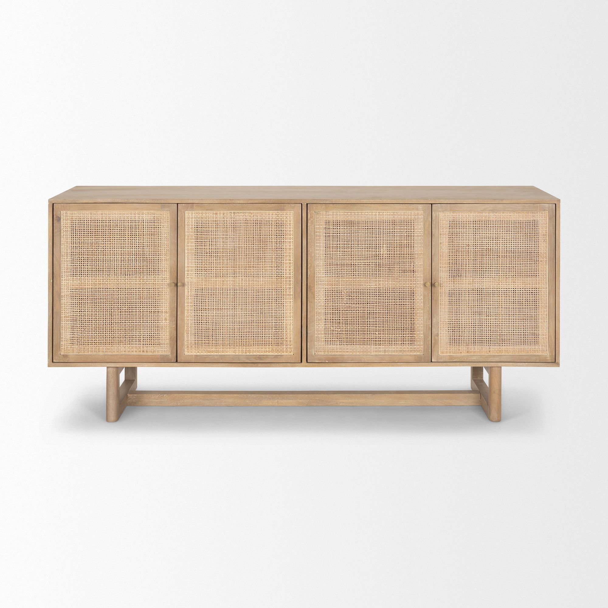 Mercana Grier Sideboard - Light Brown, Wood